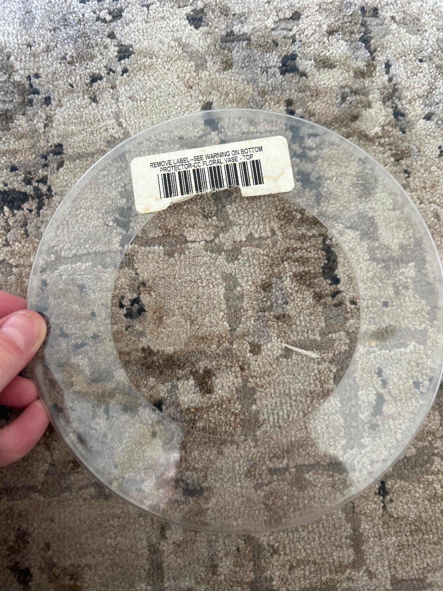 Collectors club floral vase top green 4