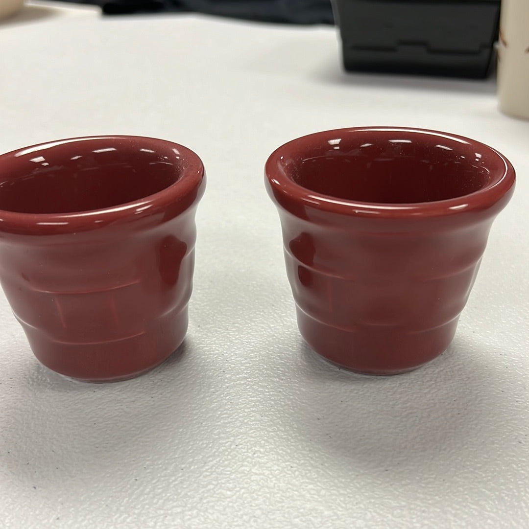 Longaberger Votives (Set of 2) in Paprika