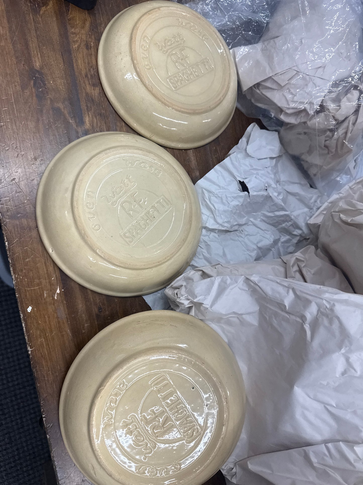 Watts ware set of 3 dishes