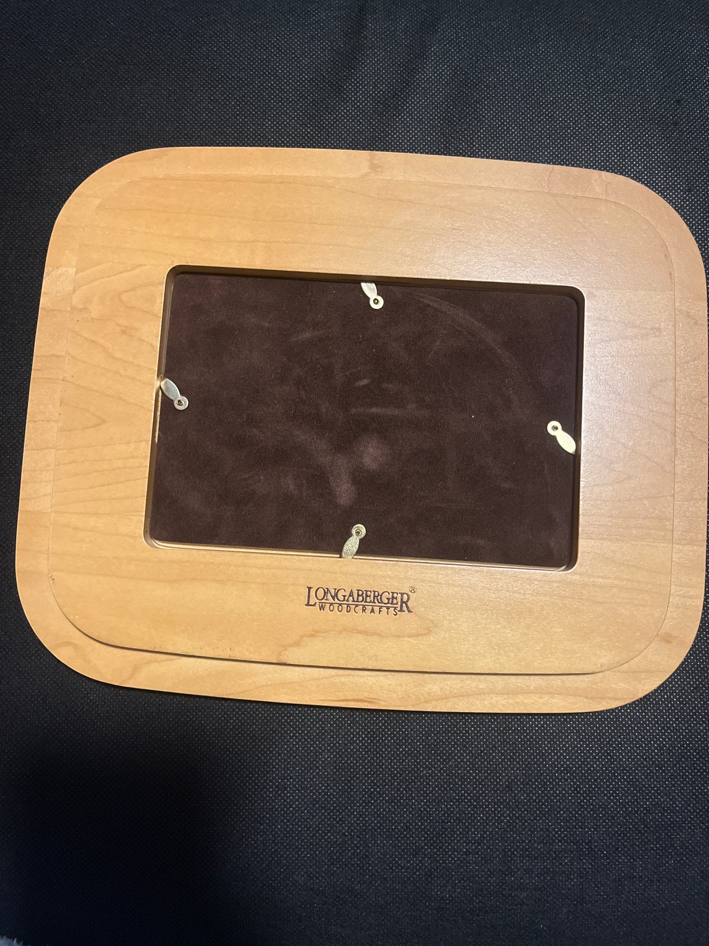 Longaberger 10”x8.25” lid with photo pocket