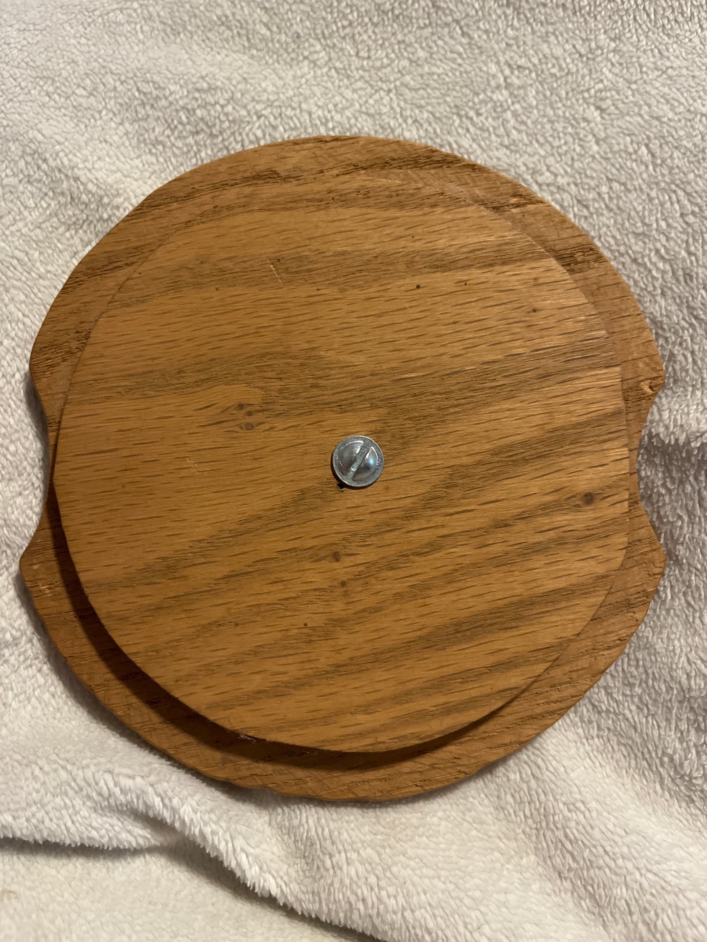 Wooden 5.5” round lid