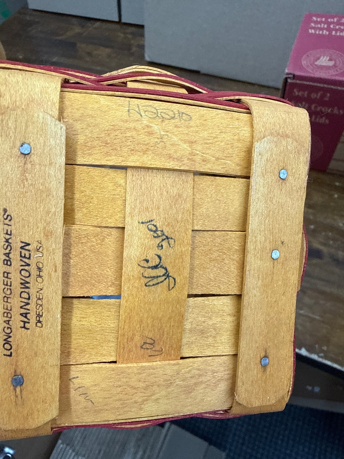 Longaberger awards basket