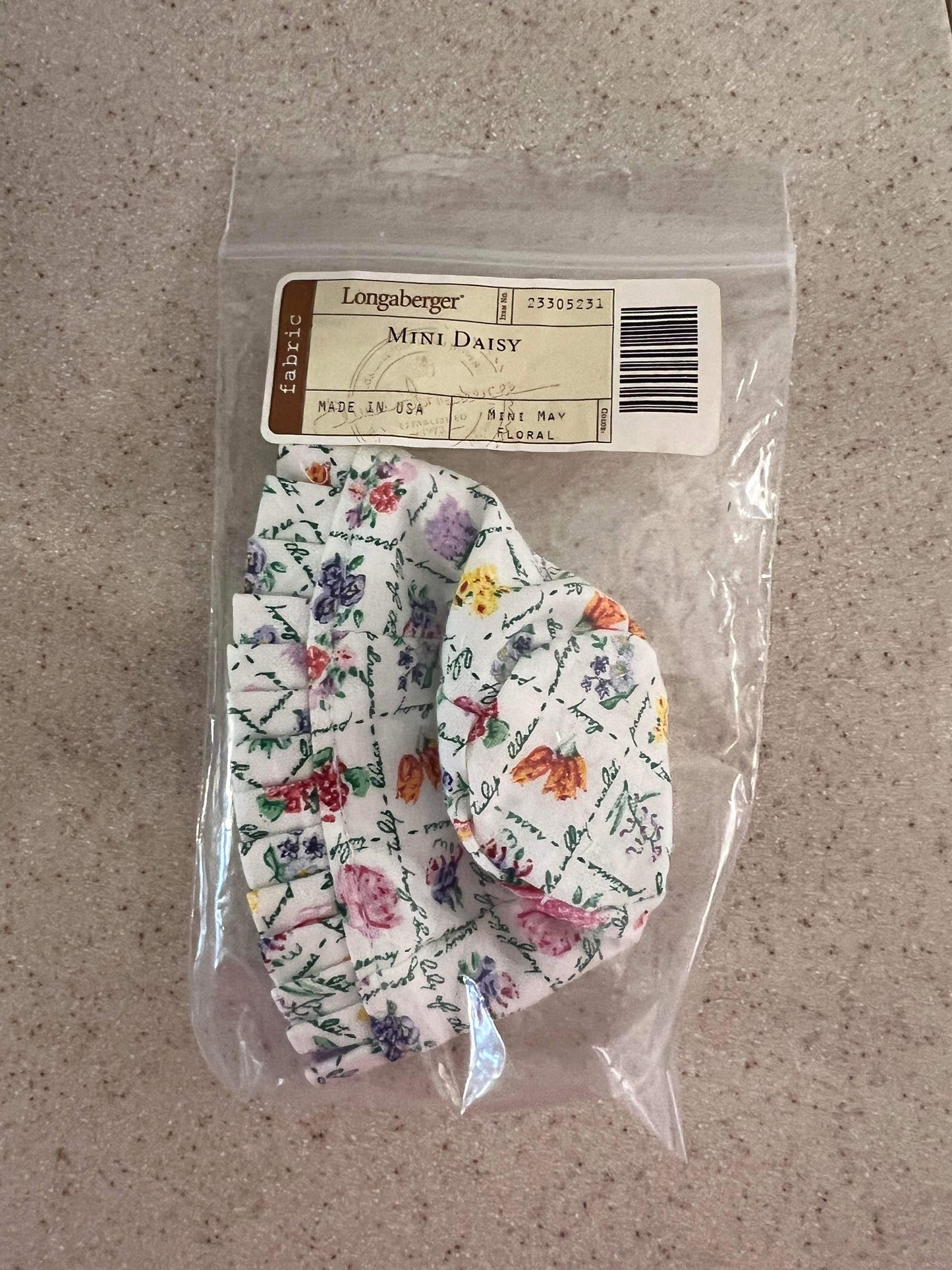 Longaberger Mini Daisy Liner in Mini May Floral
