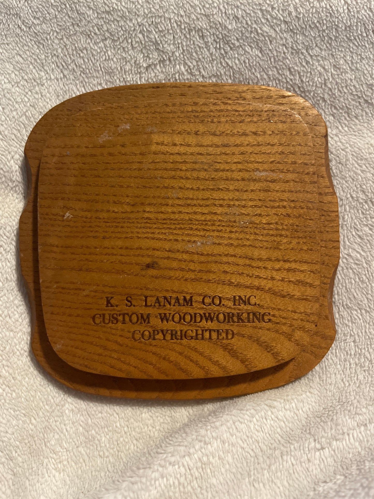 K.S. Lanam 4.75” square lid