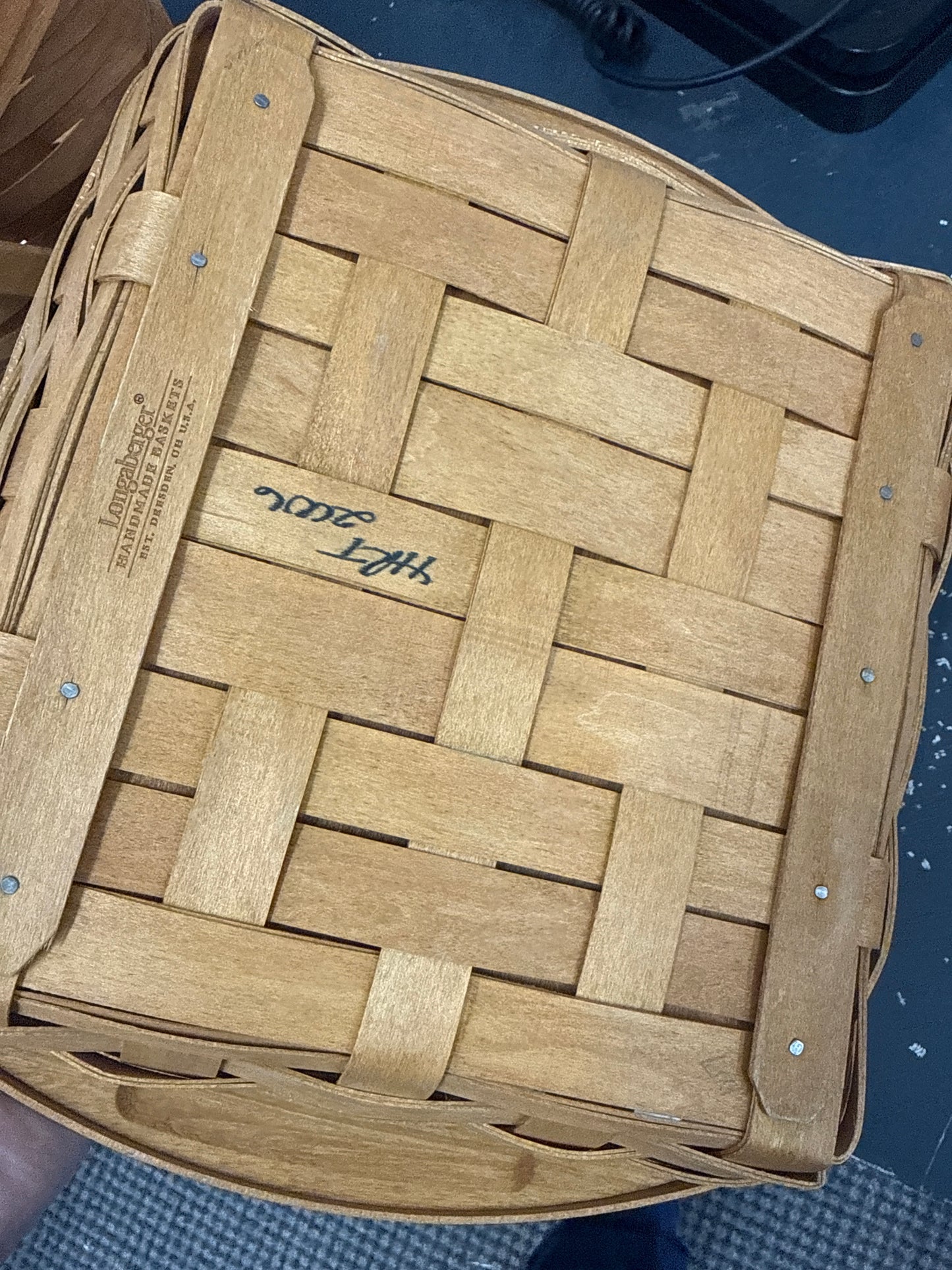 Longaberger 8x8 basket