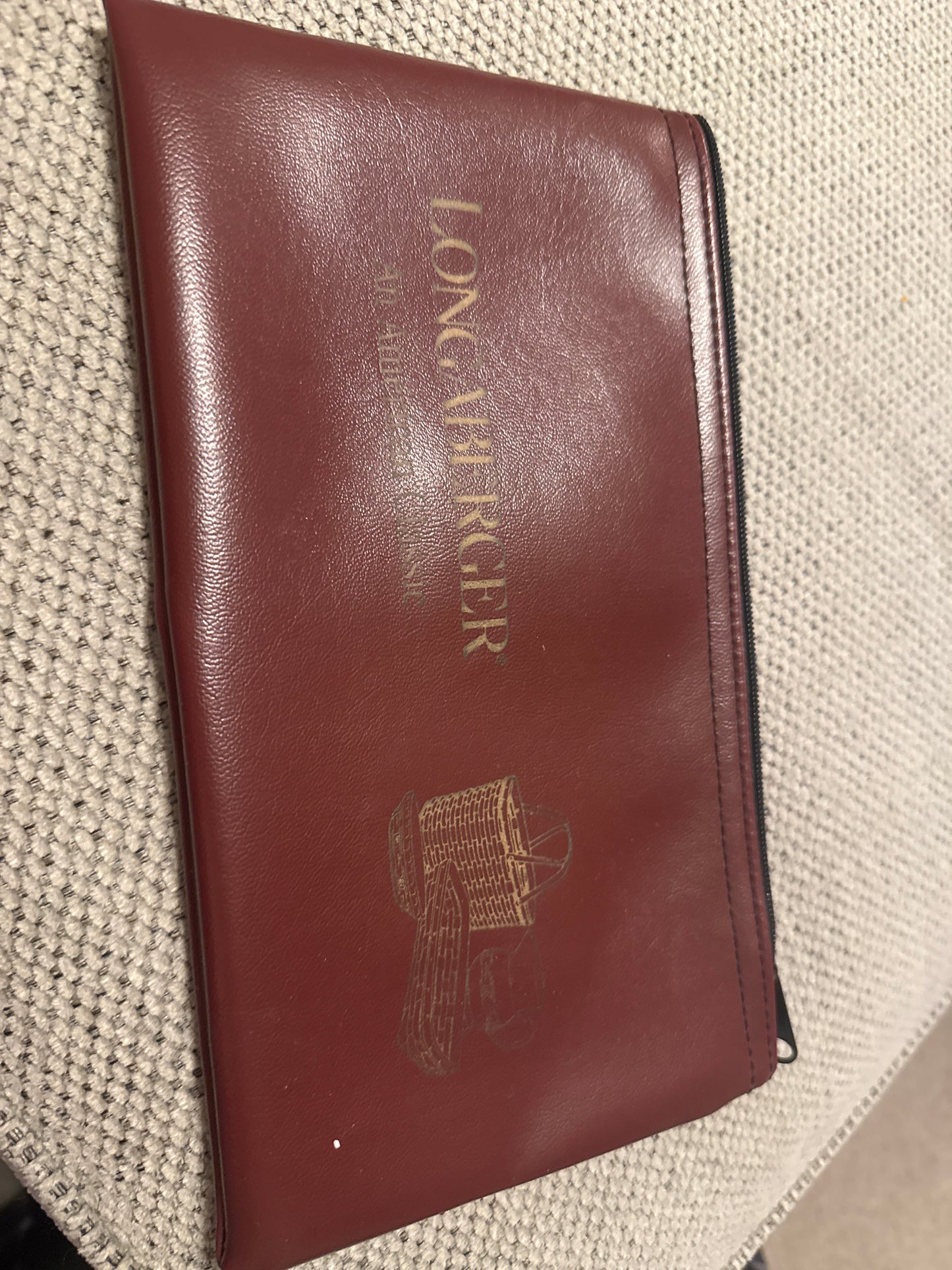 Longaberger money bag