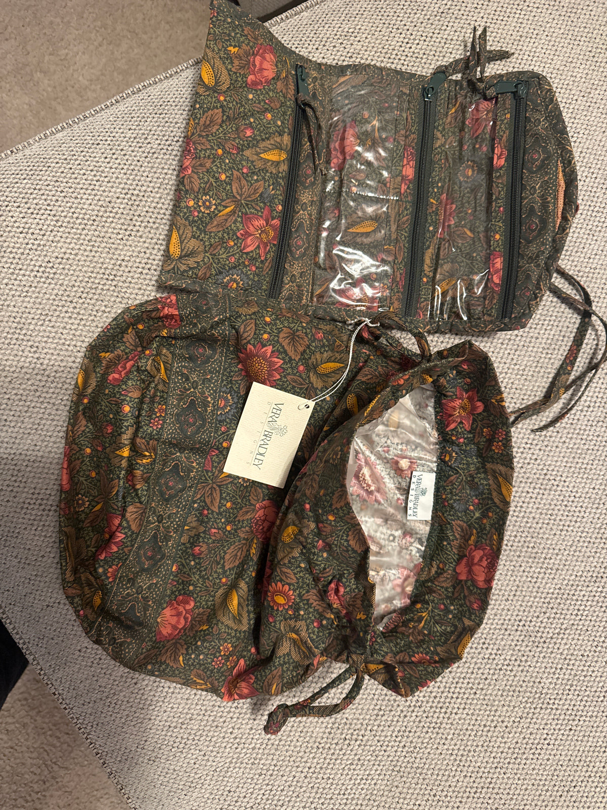 Vera Bradley bag and make up bag