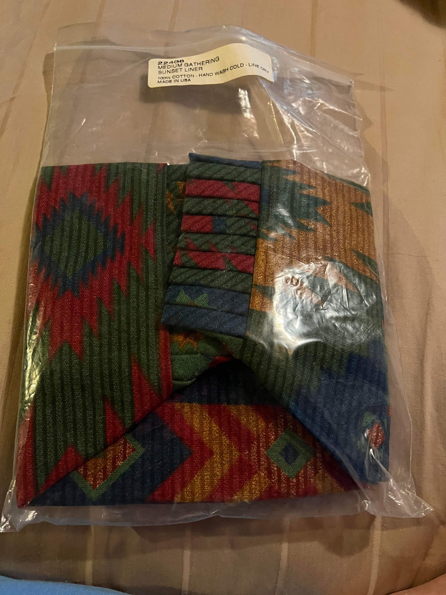 Homestead Medium Gathering Liner in Sunset