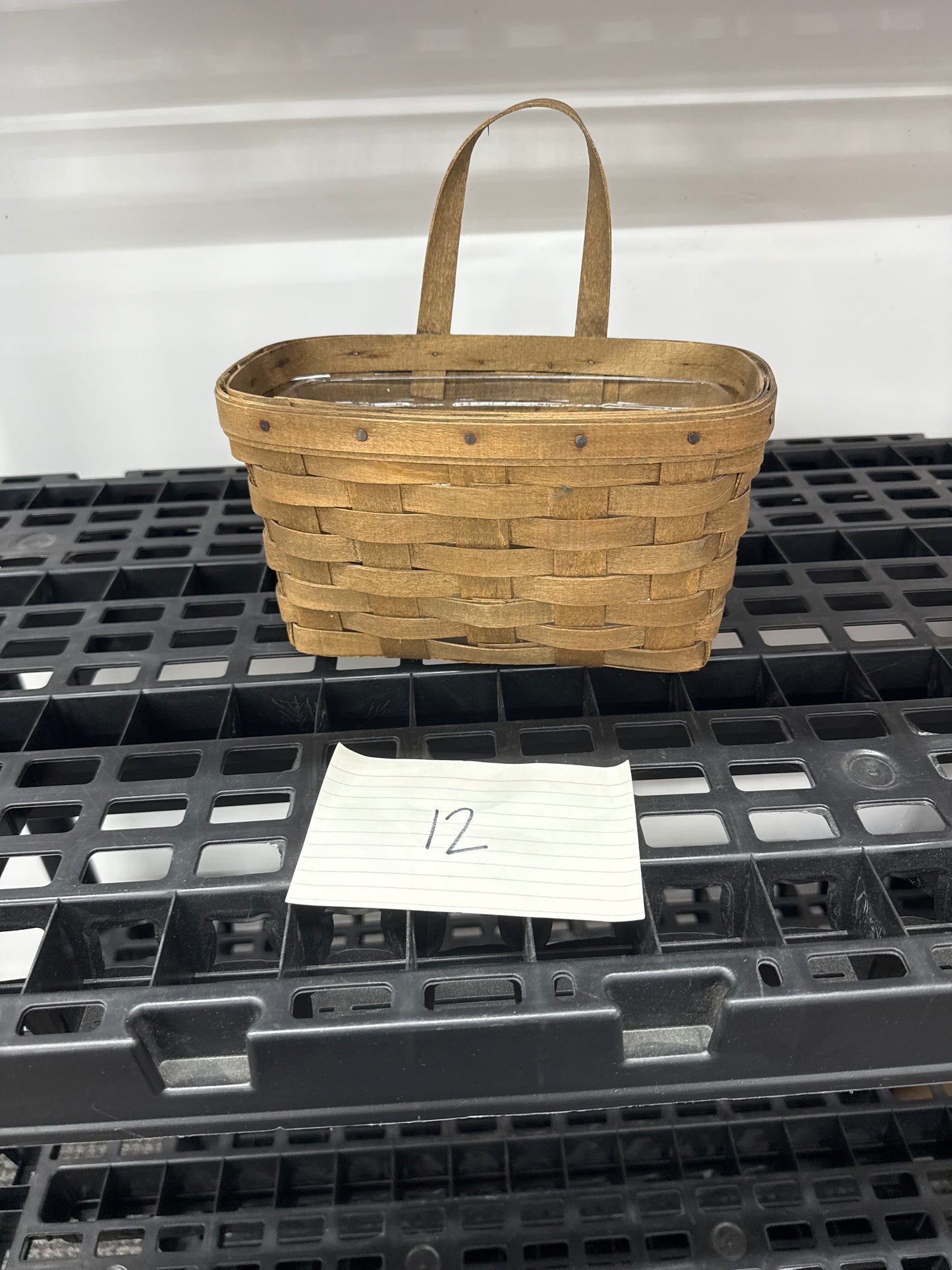 Longaberger medium key basket with protector