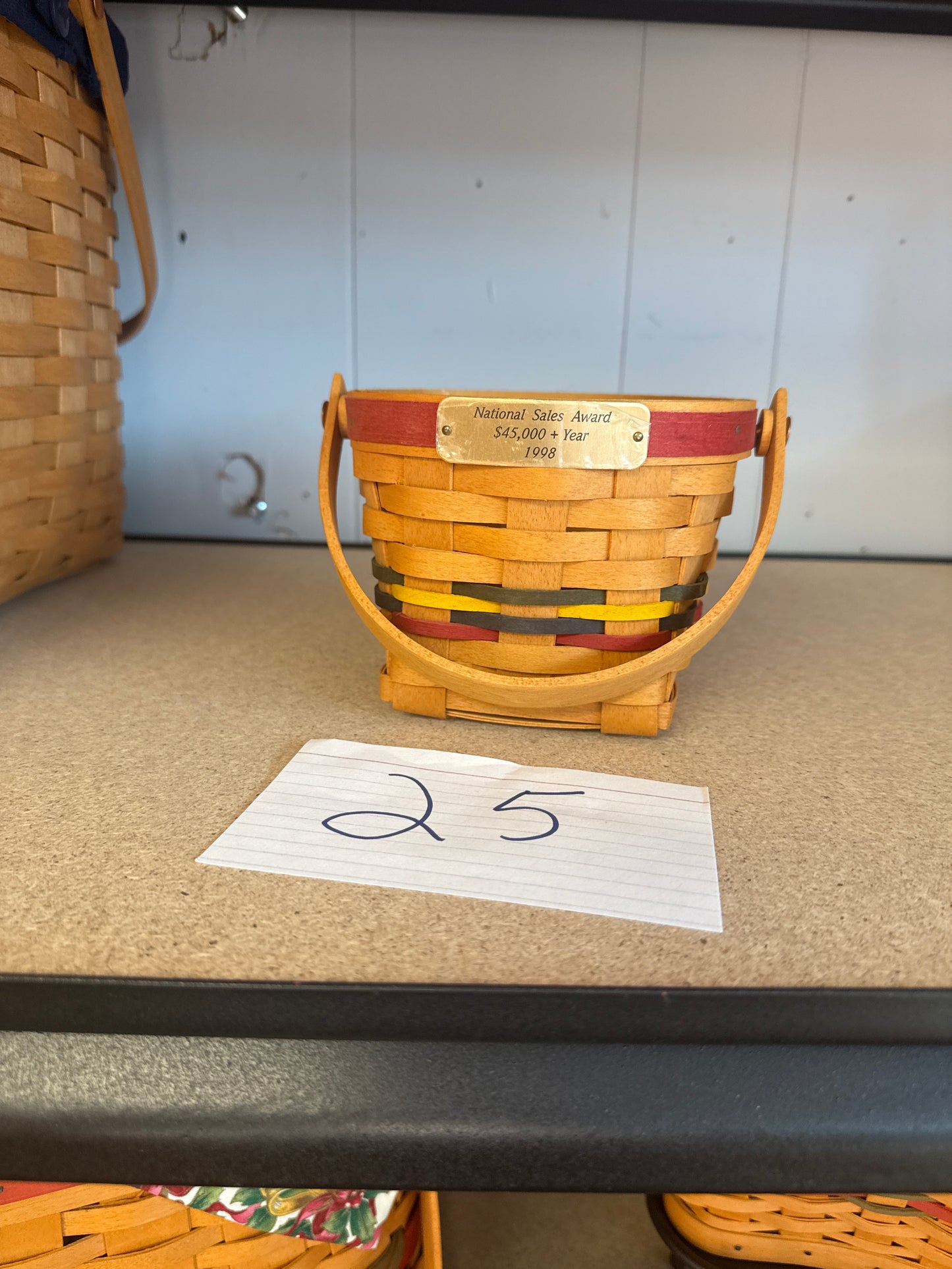 Longaberger 1998 national sales award