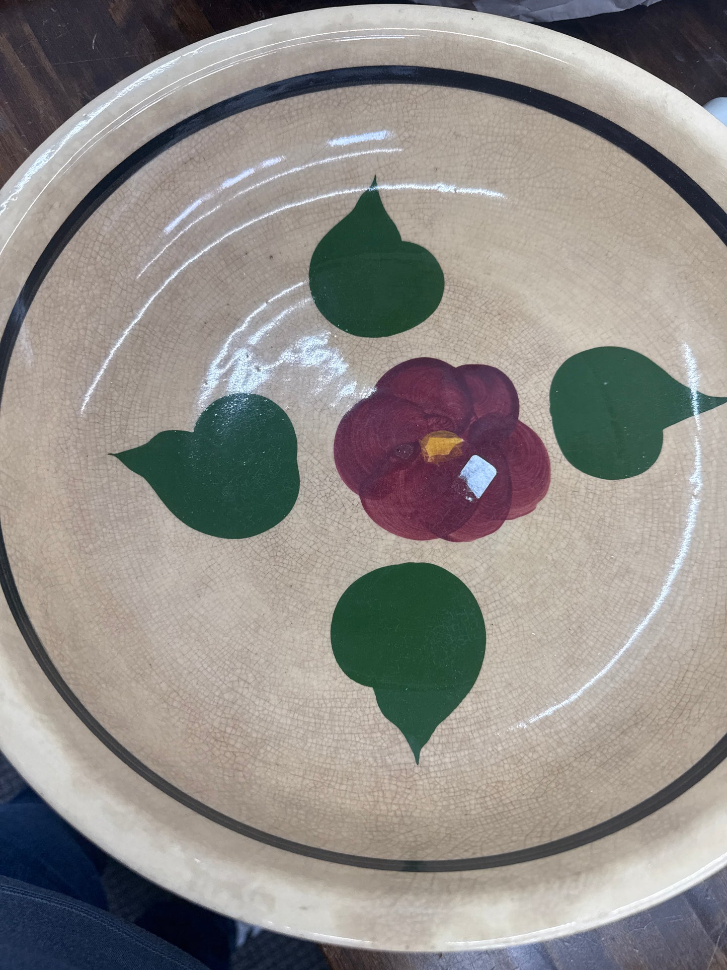 Watts ware serving bowl