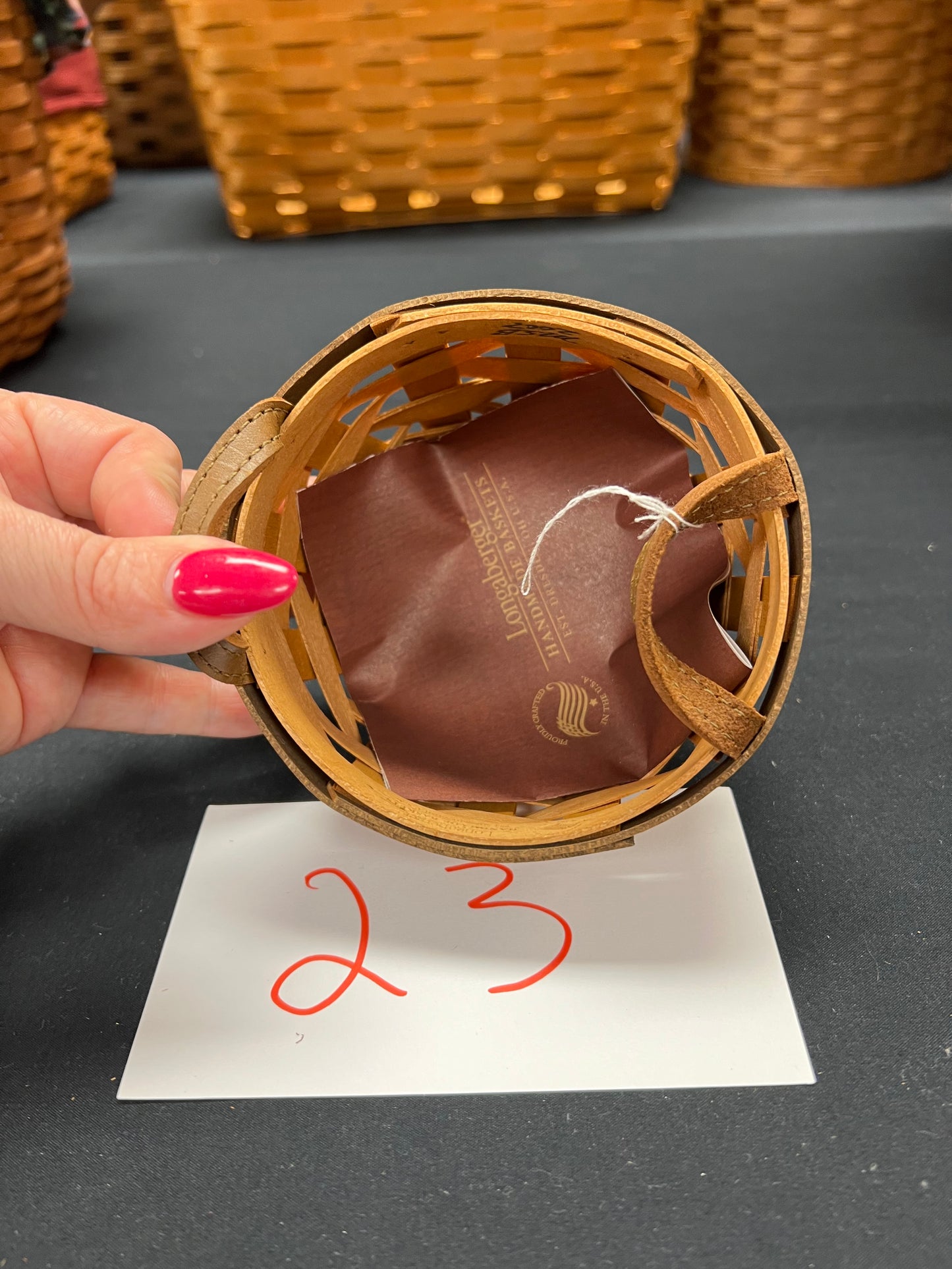 Longaberger 4” American work basket