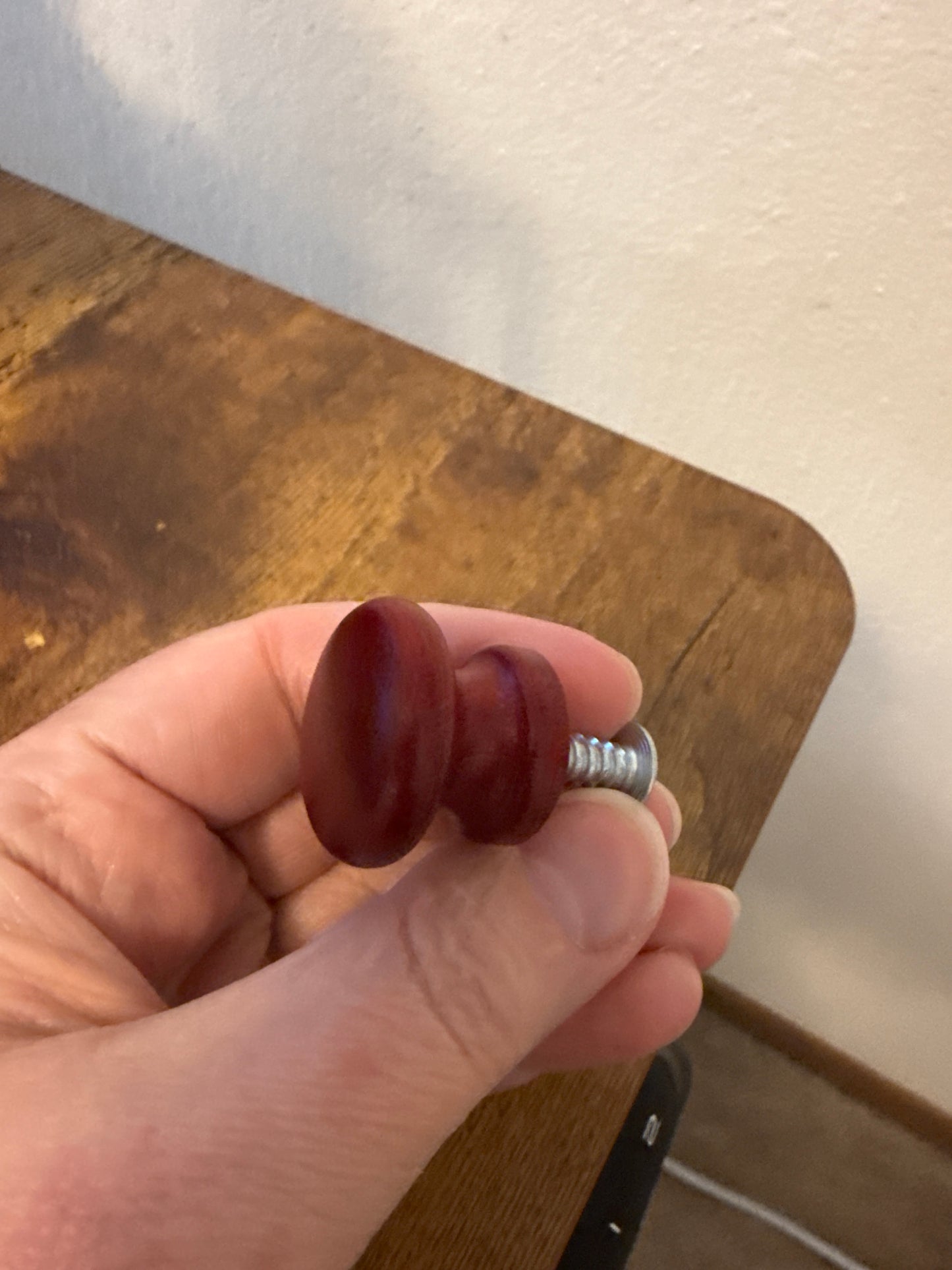 Longaberger red knob