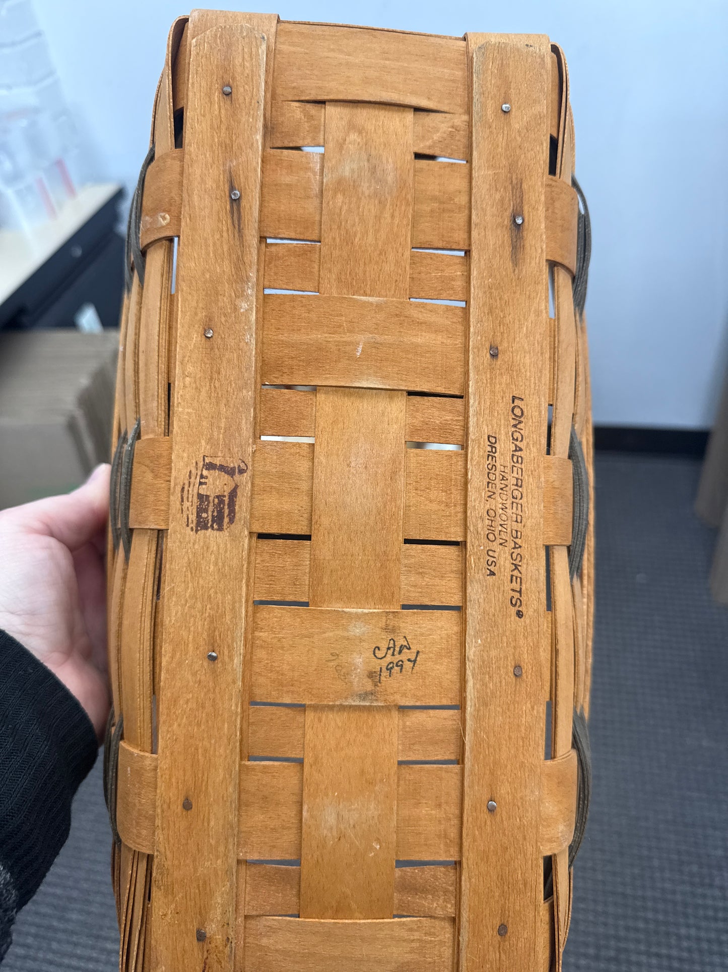 Longaberger heartland bread basket
