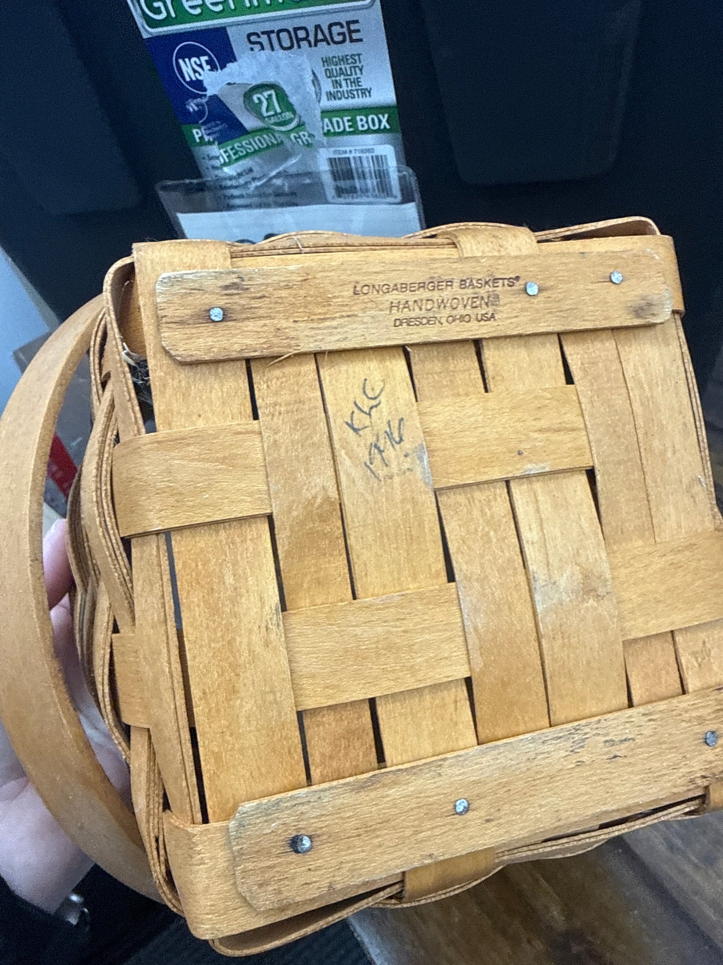 Longaberger 7” measuring basket