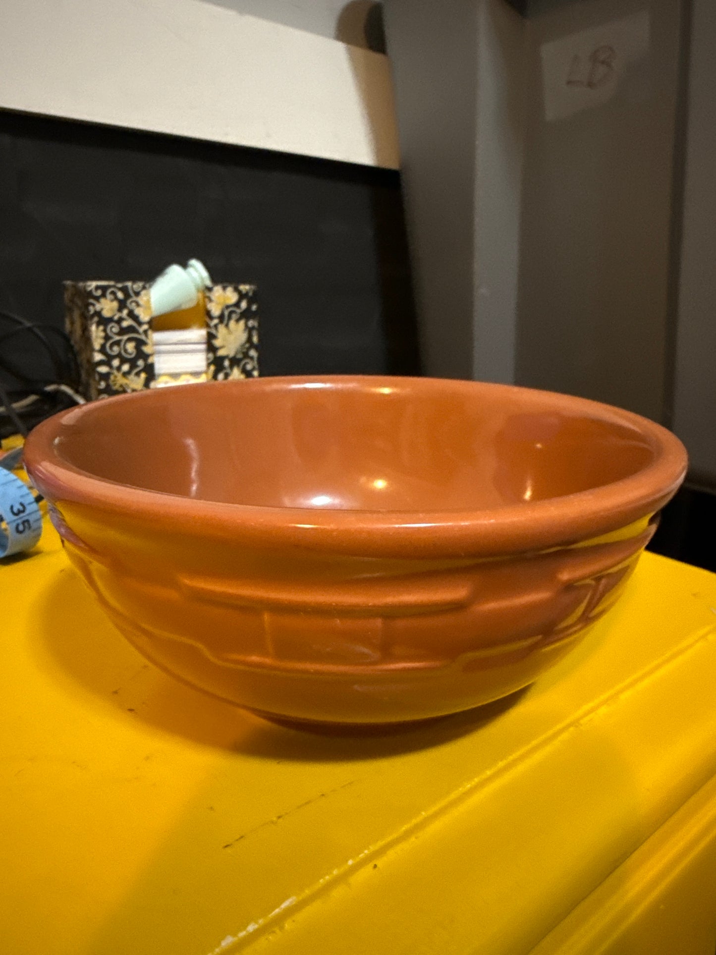 Longaberger spice small cereal bowl