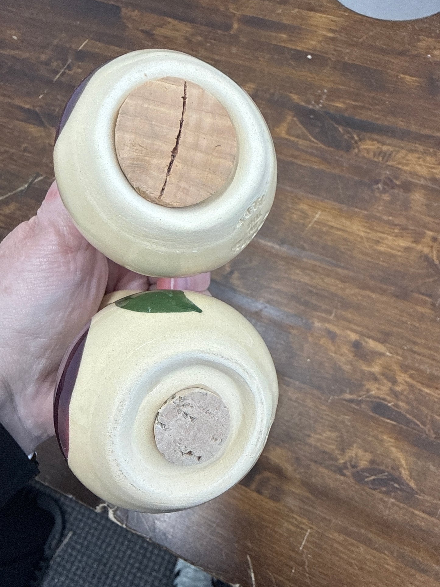 Watts ware salt and pepper shakers
