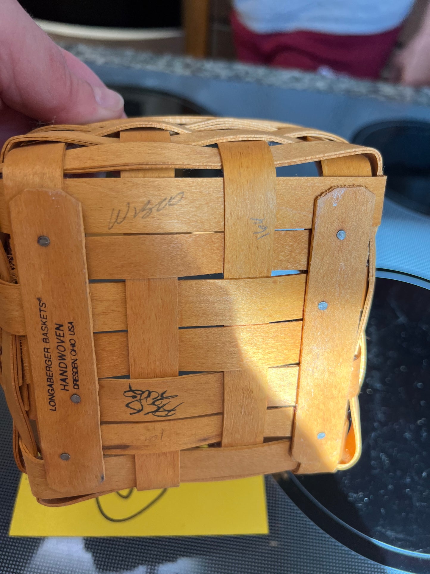 Longaberger tarragon basket