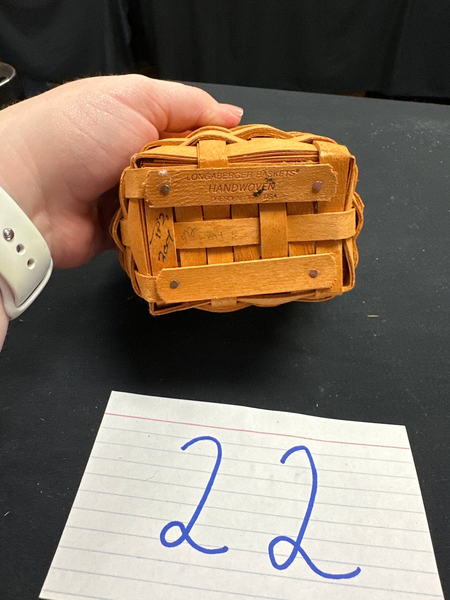 Longaberger Oregano Basket Protector