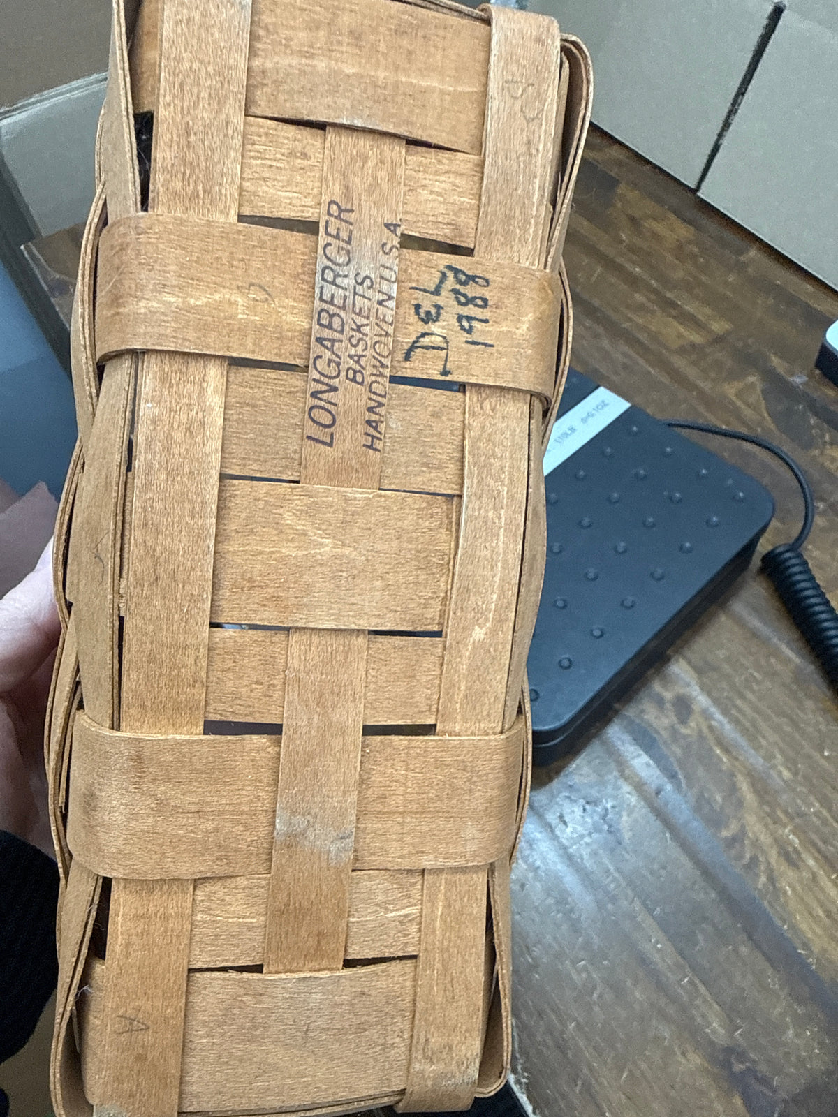 Longaberger medium key basket