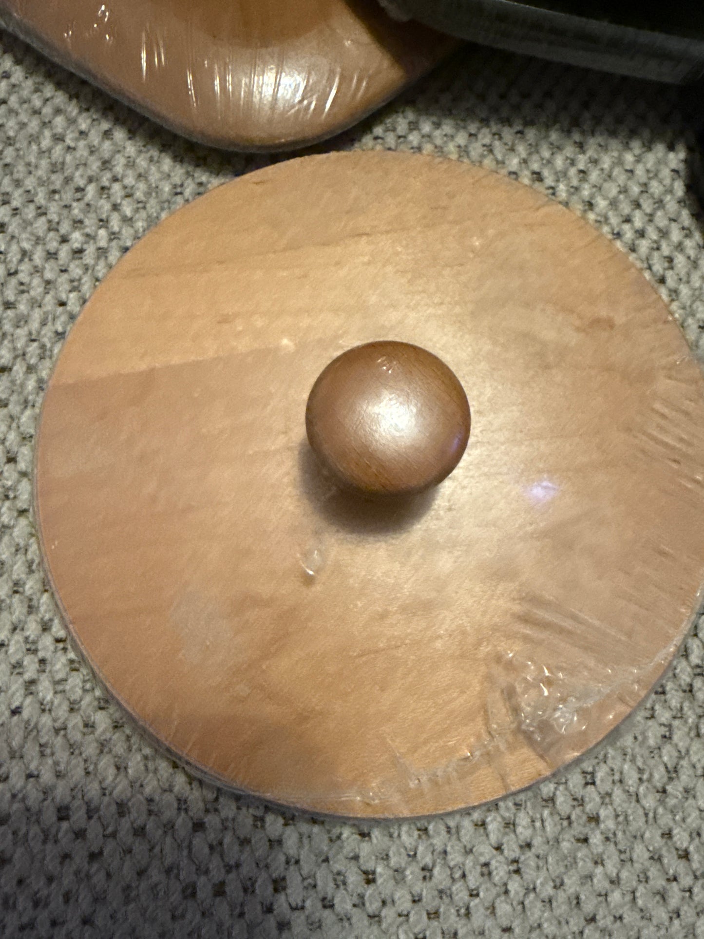 Longaberger 2006 horizon of hope lid in warm brown