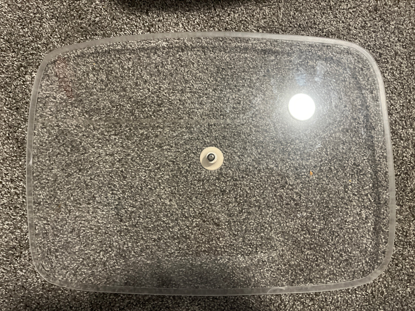 Clear 20”x14.5” rectangular lid