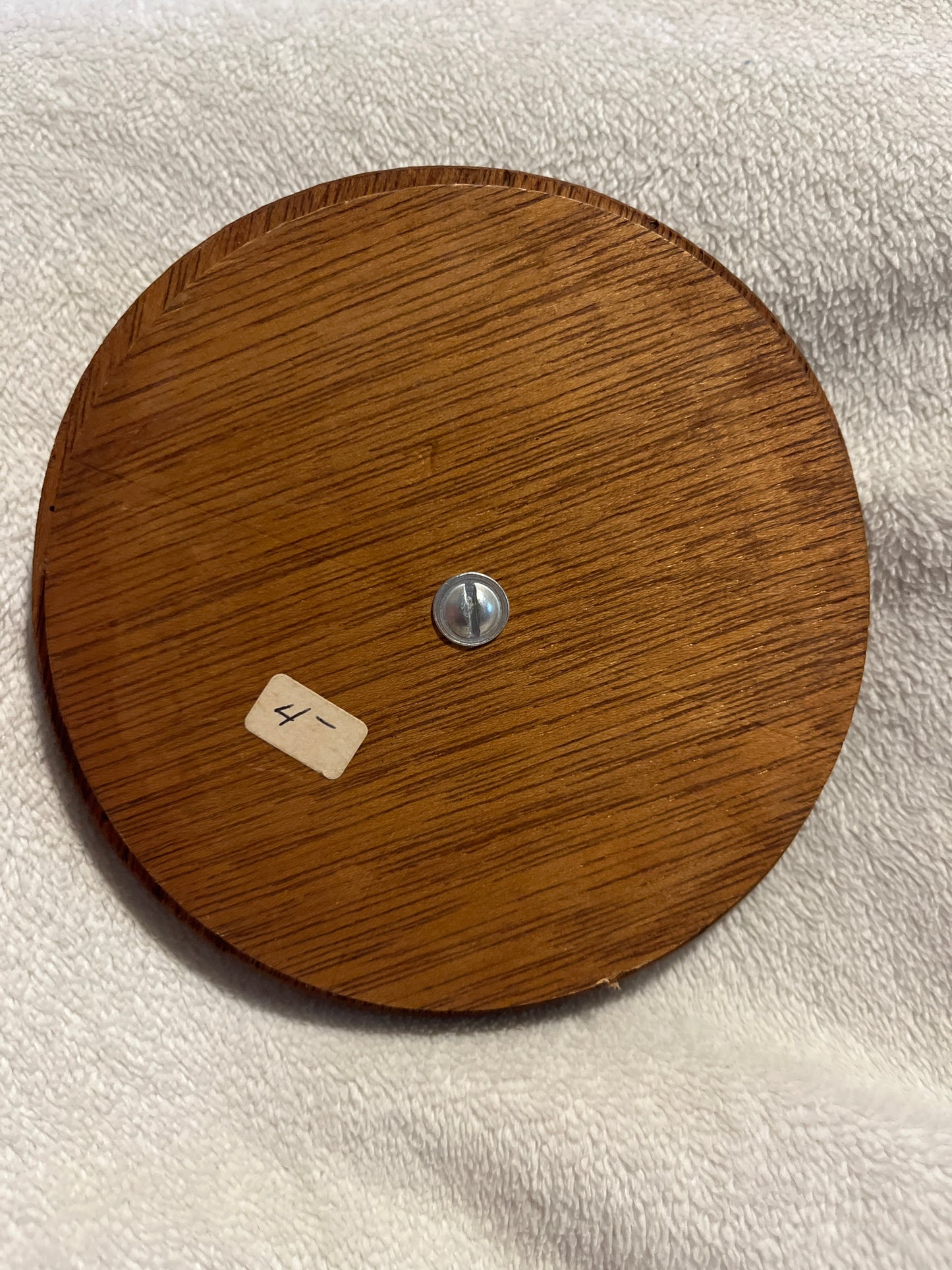 Wooden 5” round lid