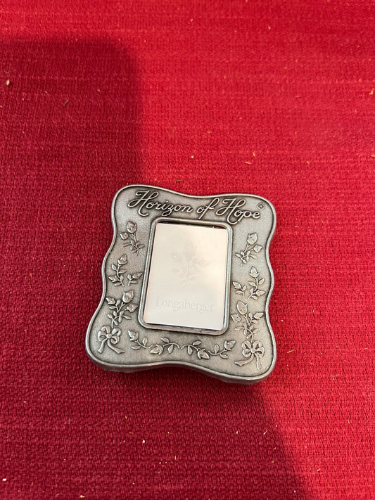 Longaberger horizon of Hope picture frame