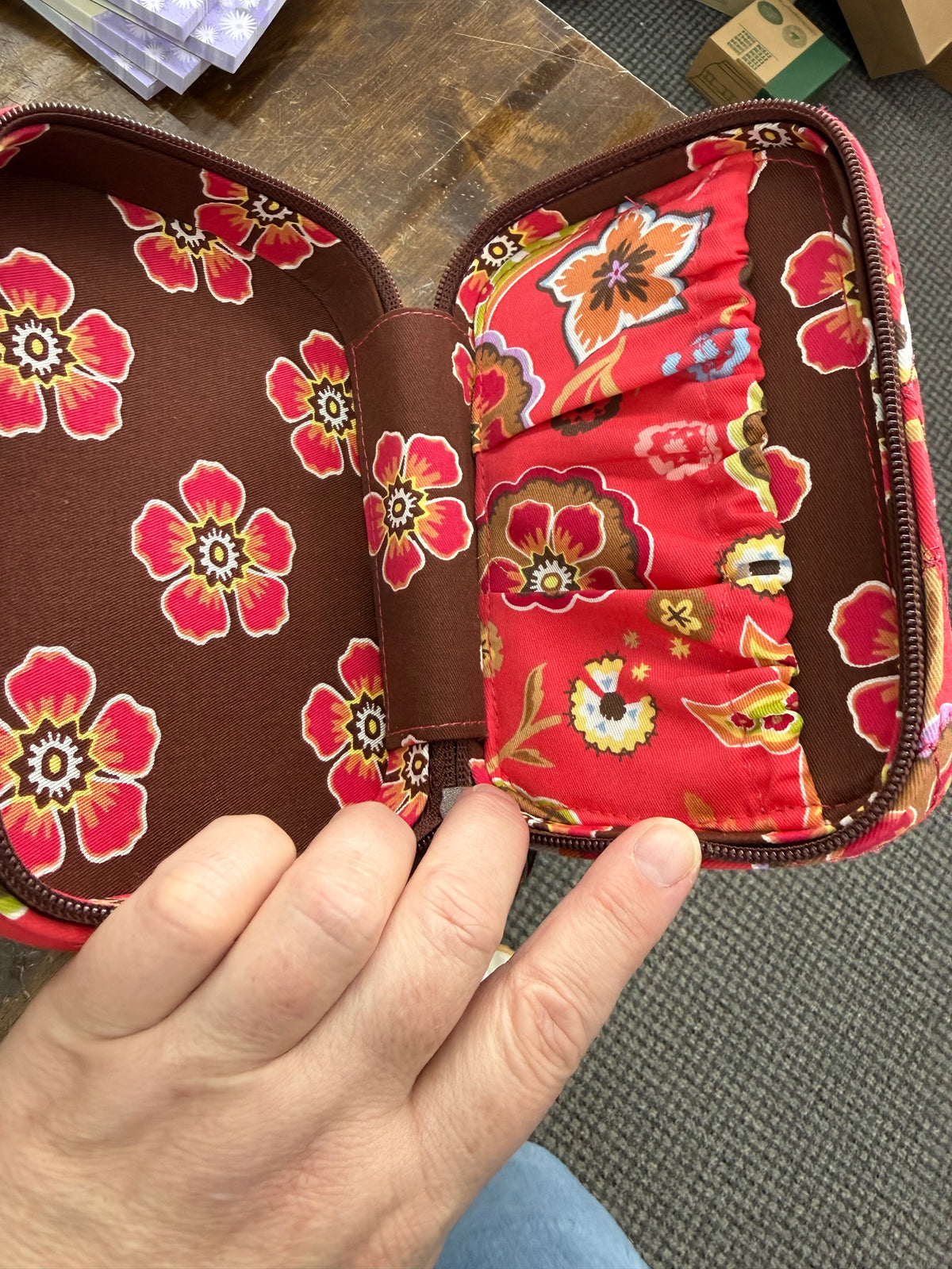 Longaberger small travel accessory