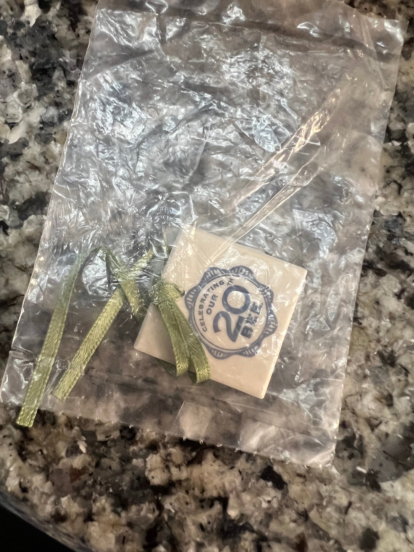 Longaberger celebrating our 20th bee tie on