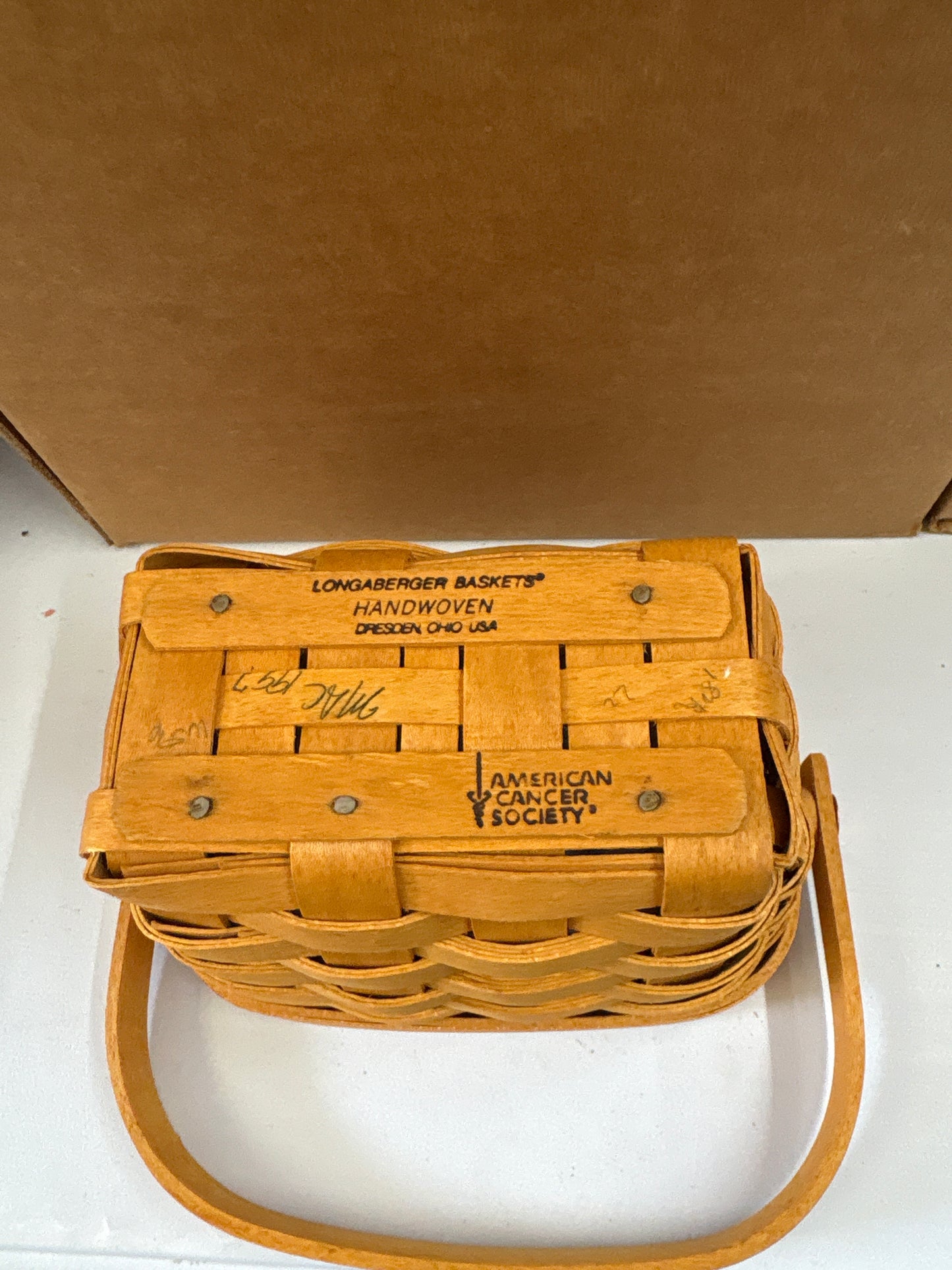 Longaberger 1997 Horizon of Hope with protector
