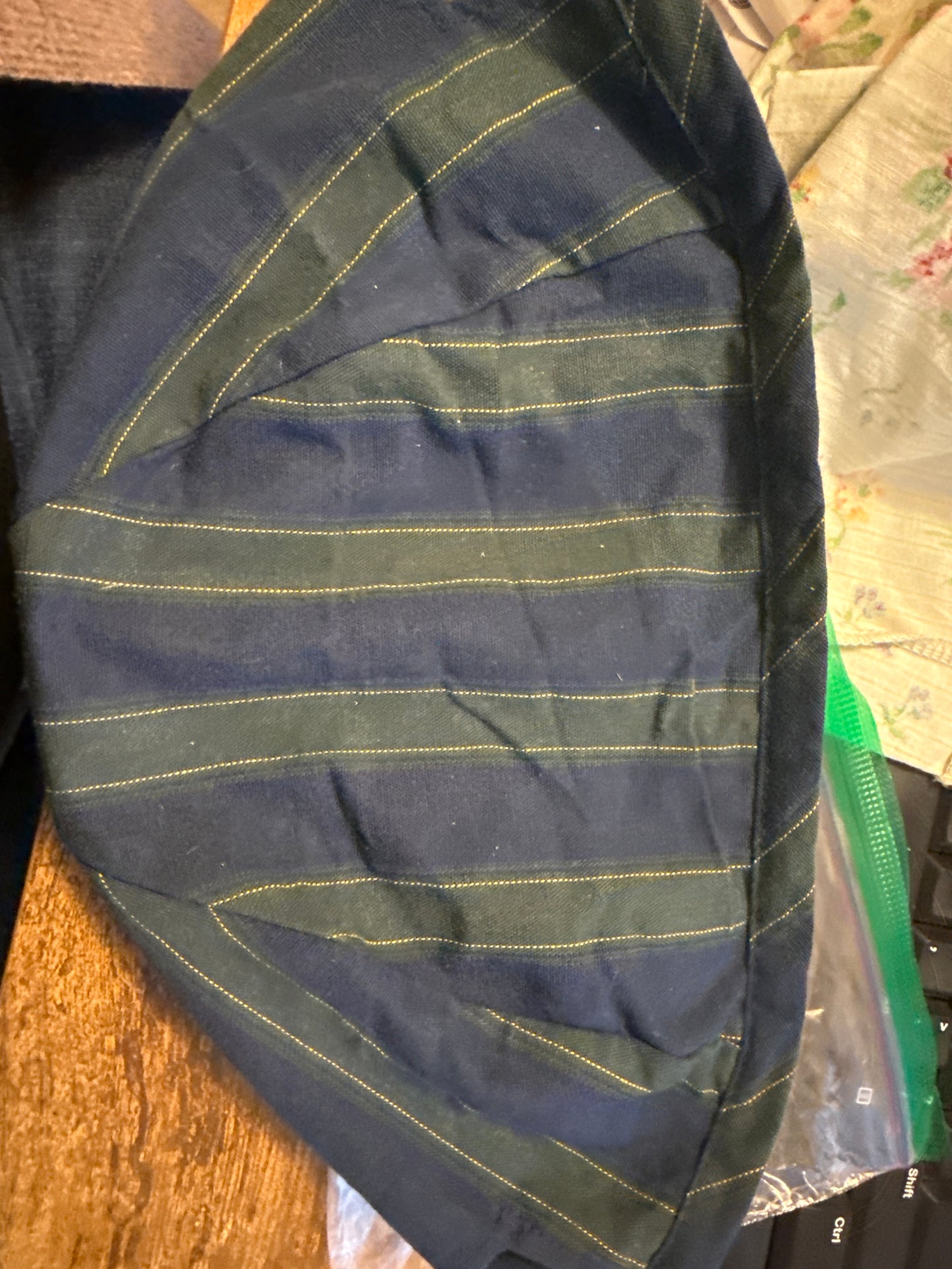 Longaberger 2004 collectors club ware liner in membership stripe