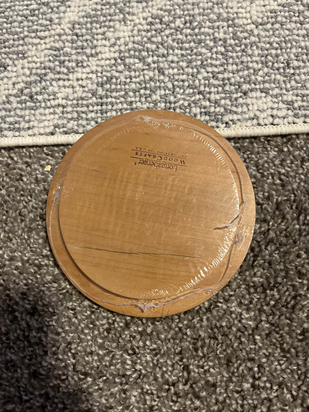 Longaberger Coaster lid