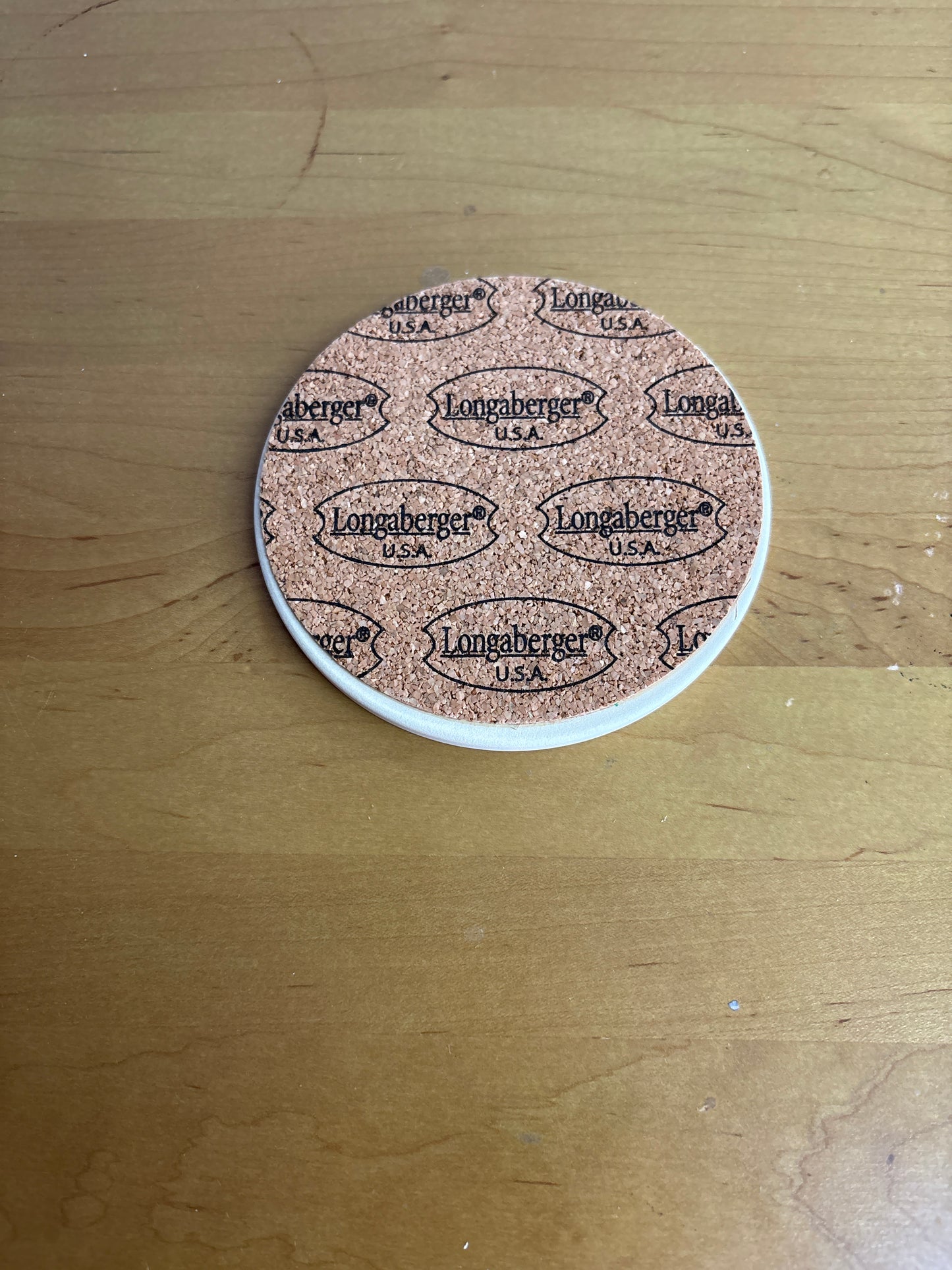 Longaberger Coaster-Bunny in Lt Cornflower