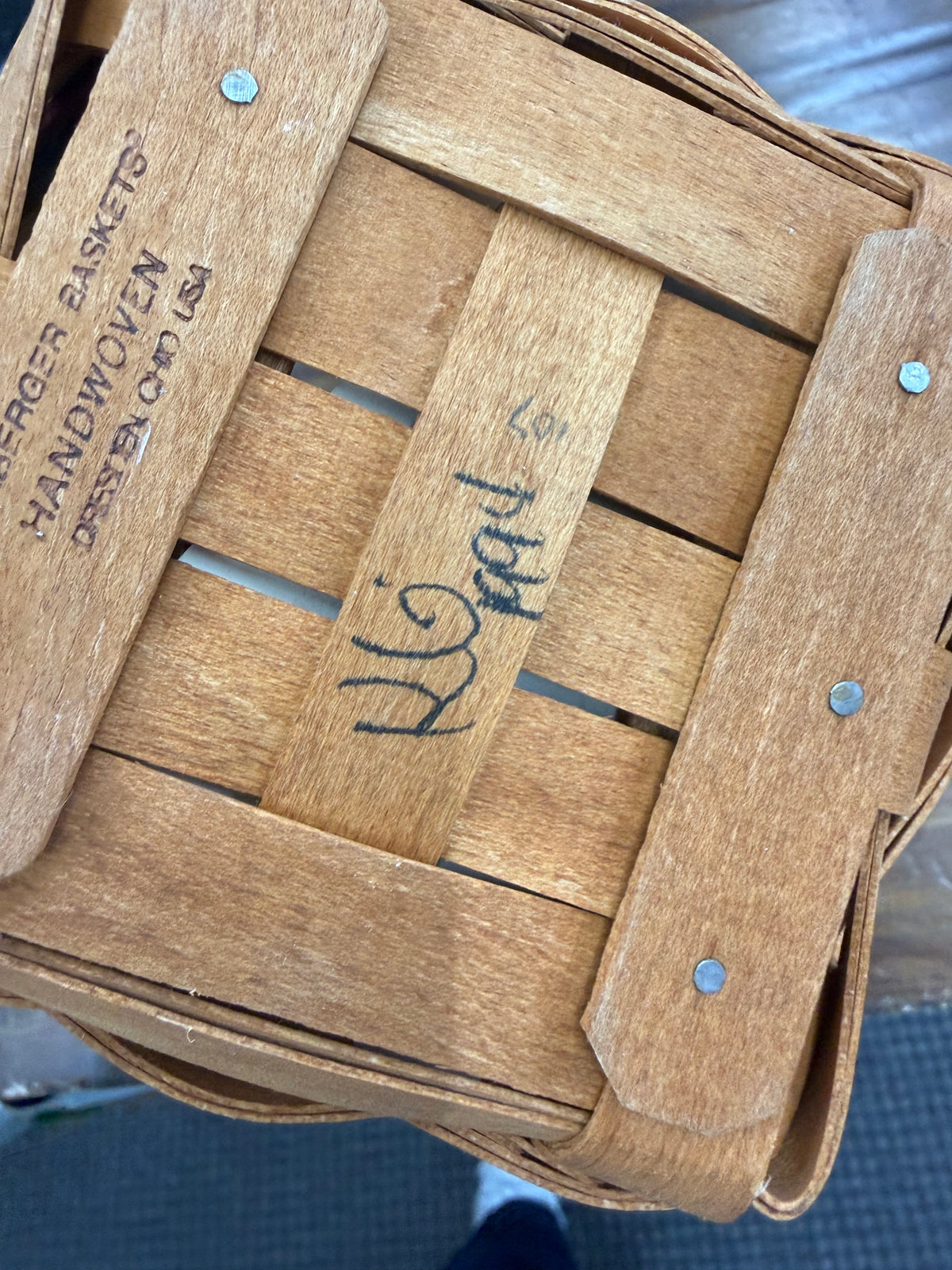 Longaberger heartland Laurel basket