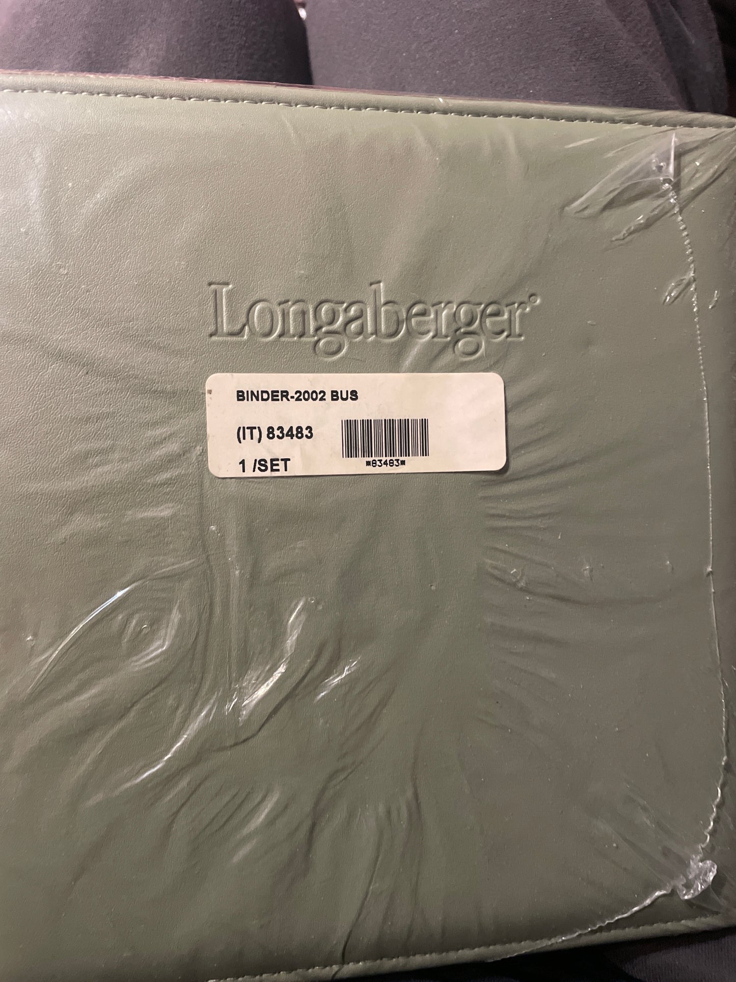 Longaberger binder