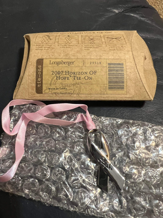 Longaberger 2007 Horizon of Hope Tie On