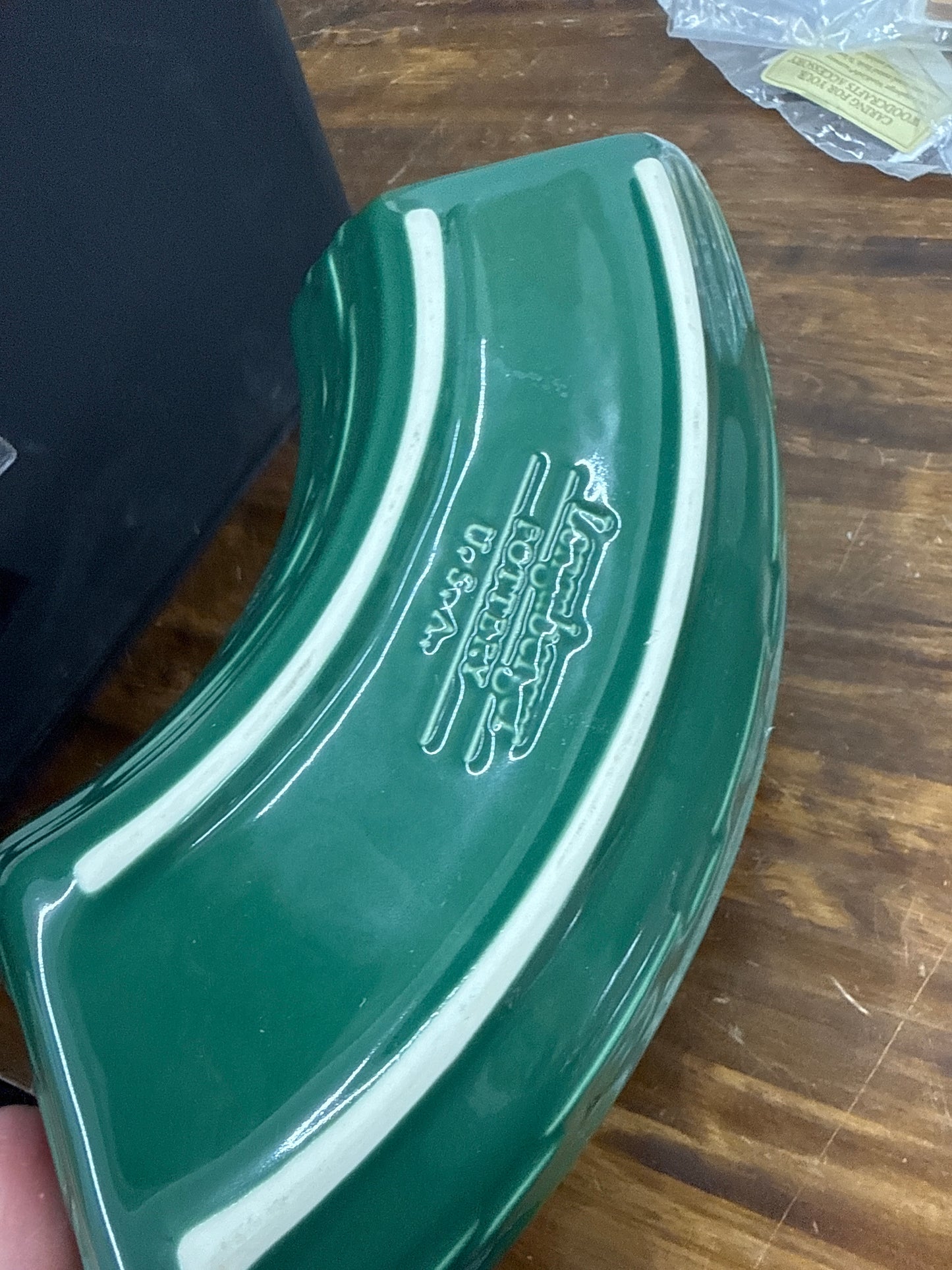Longaberger dish in ivy