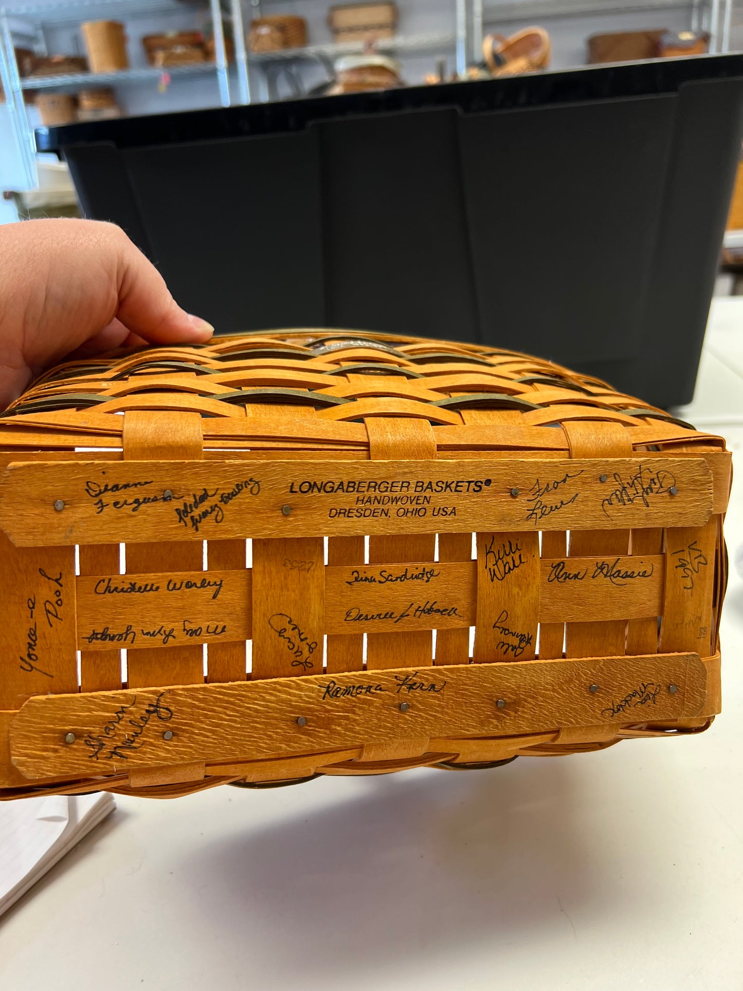 Longaberger #1 branch recruiting basket