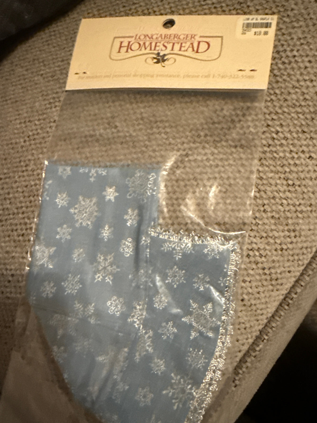 Longaberger homestead woven memories liner