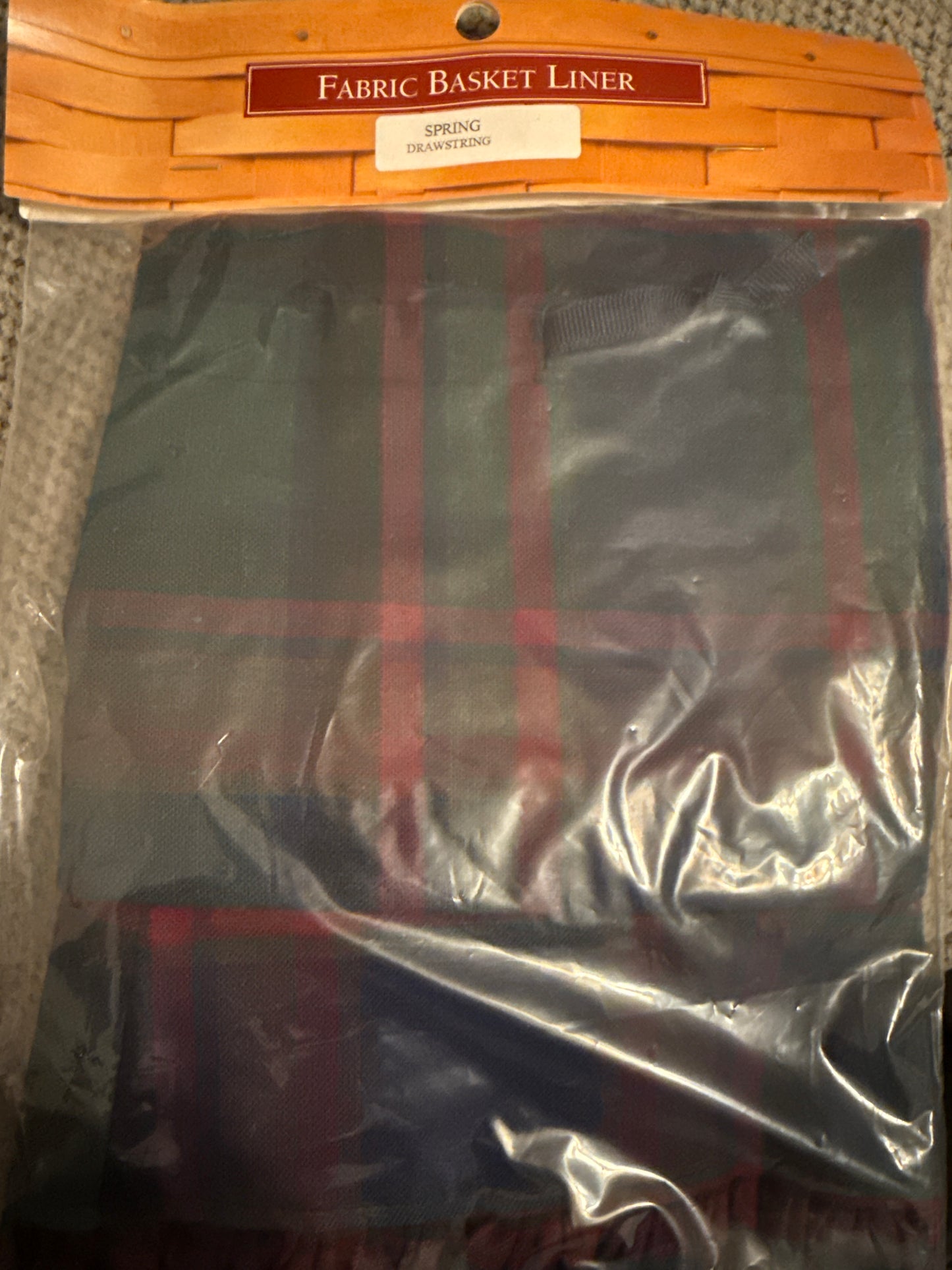 Homestead spring liner with drawstring