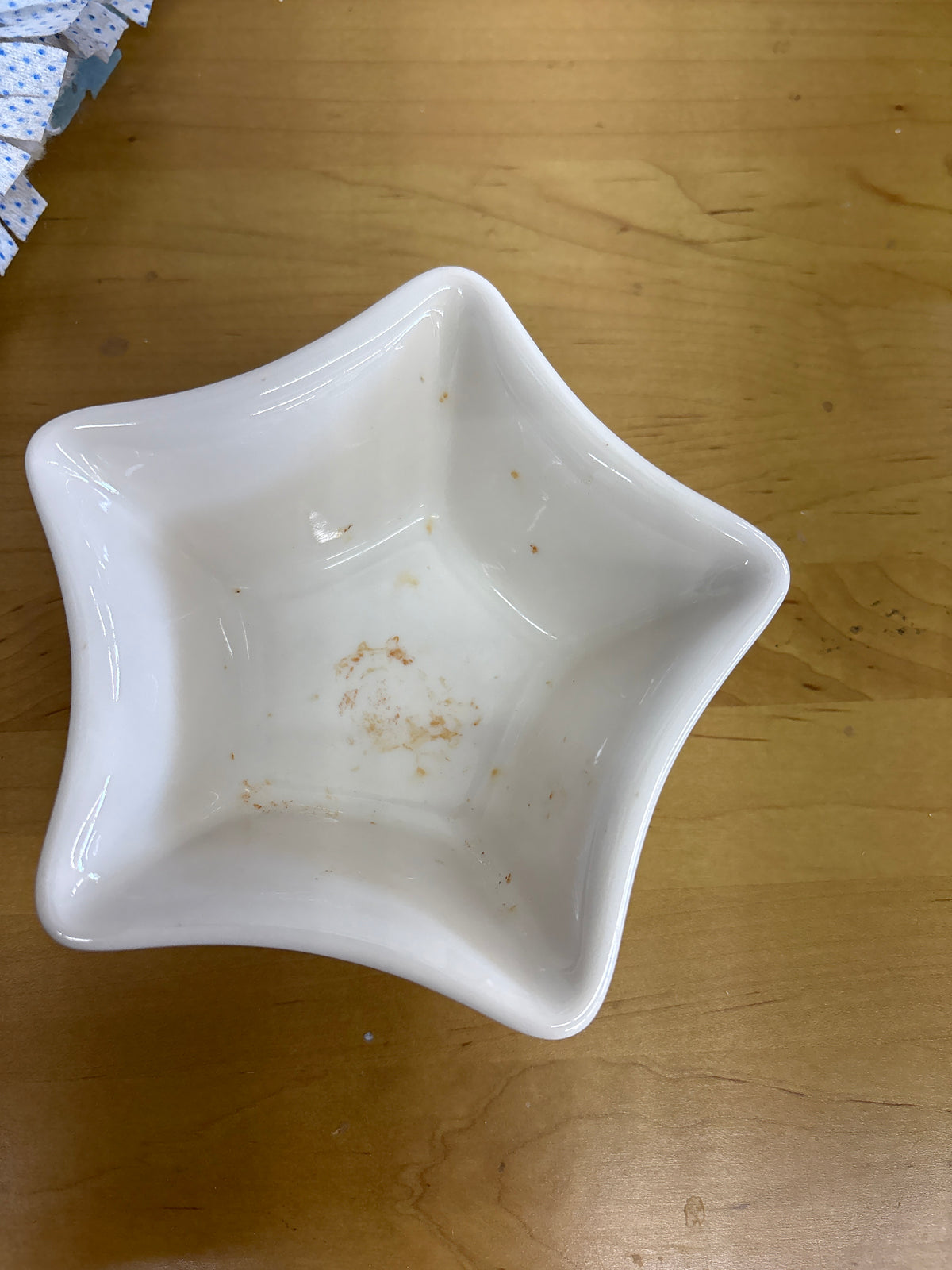 Longaberger green star dish