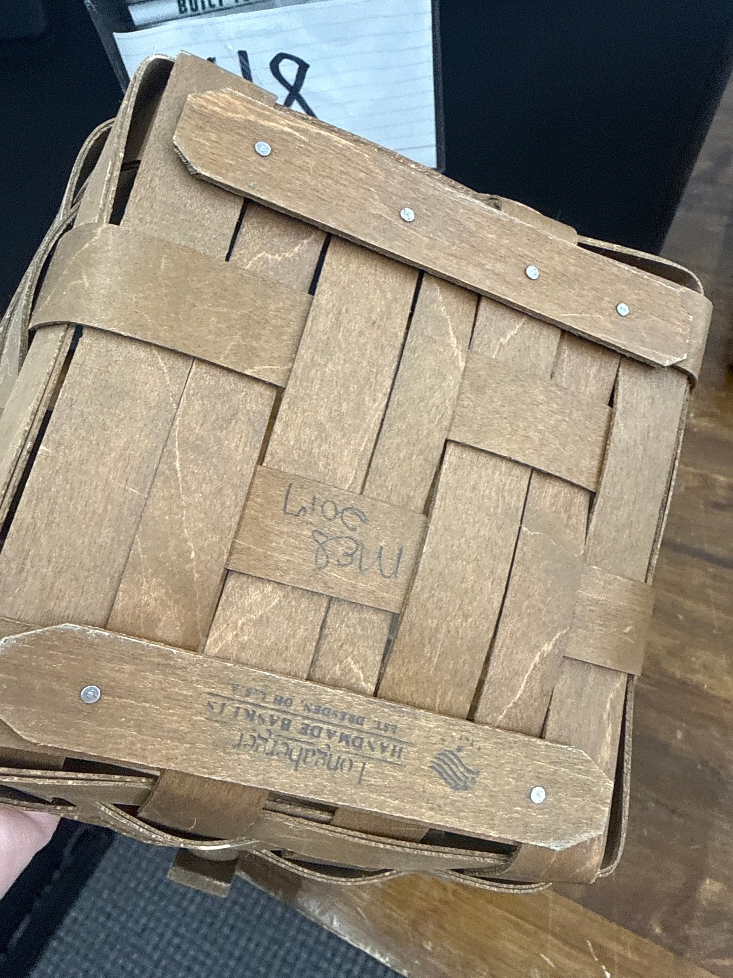 Longaberger small berry basket
