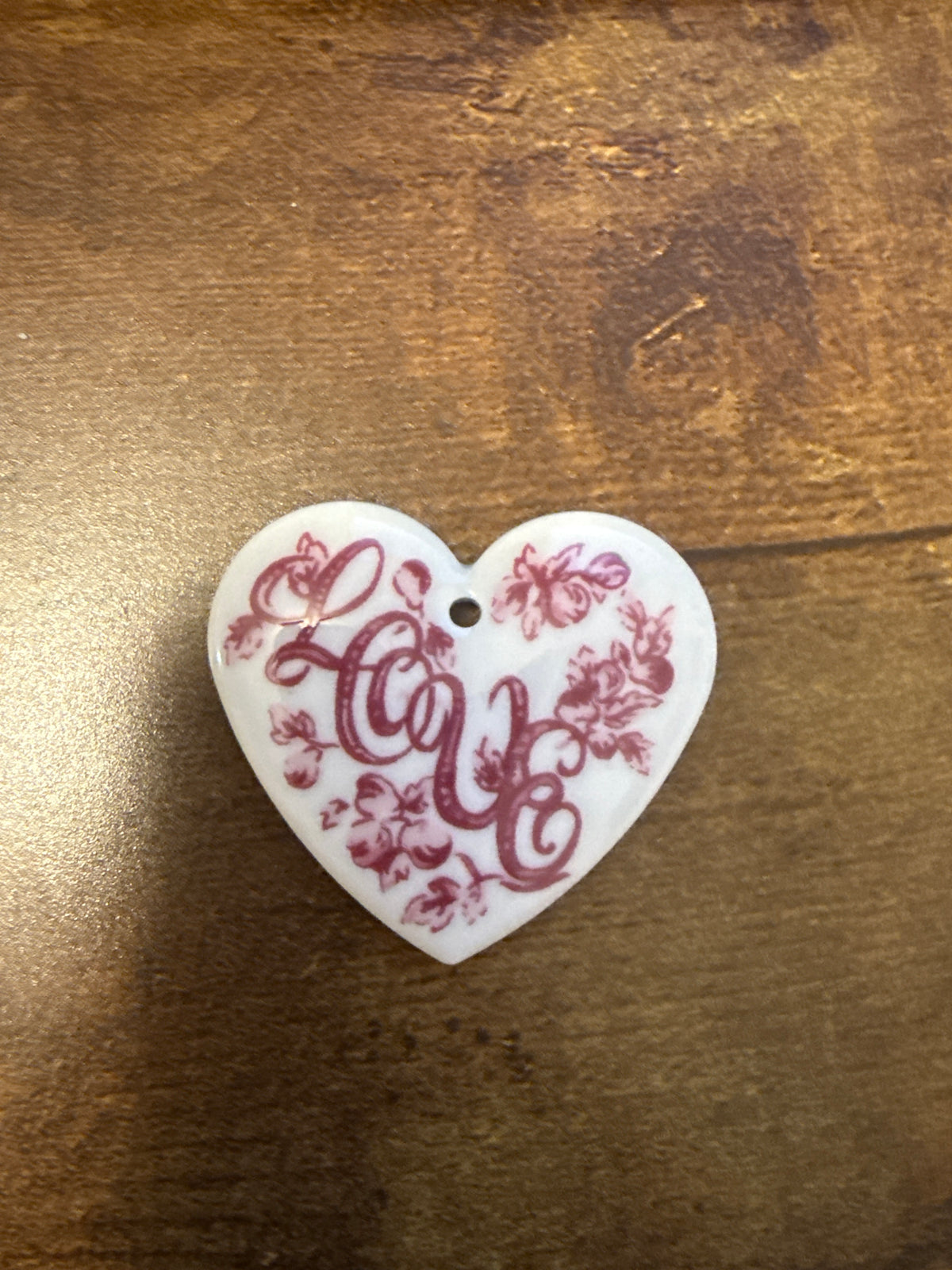 Longaberger love tie on