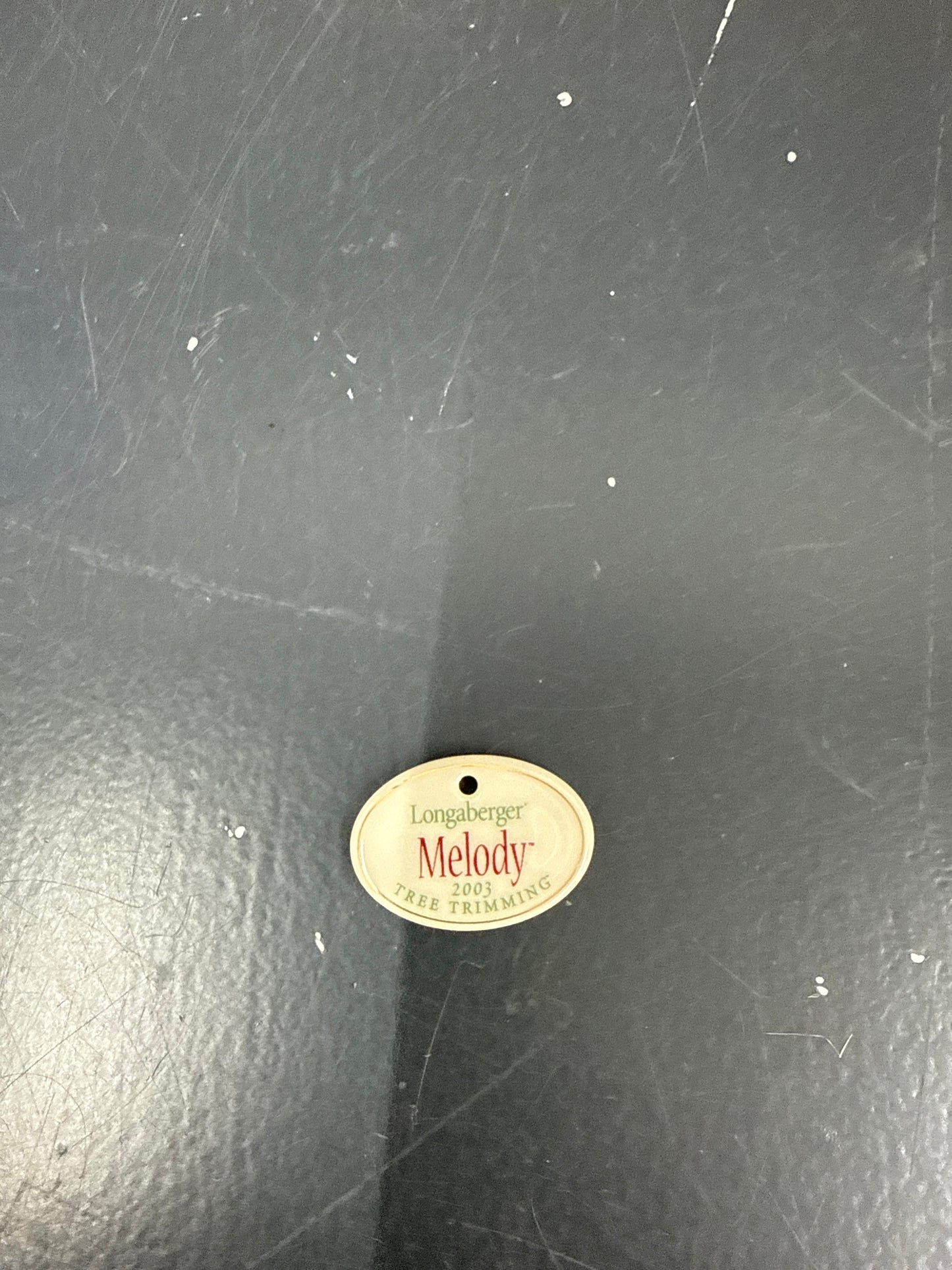 Longaberger melody tie on