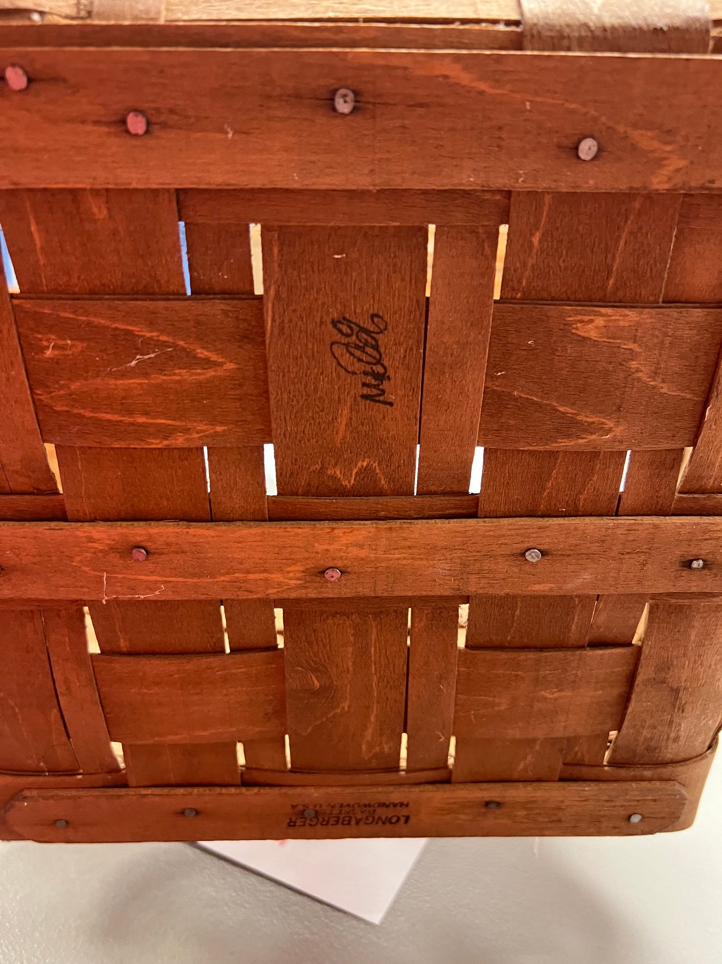 Longaberger cake basket