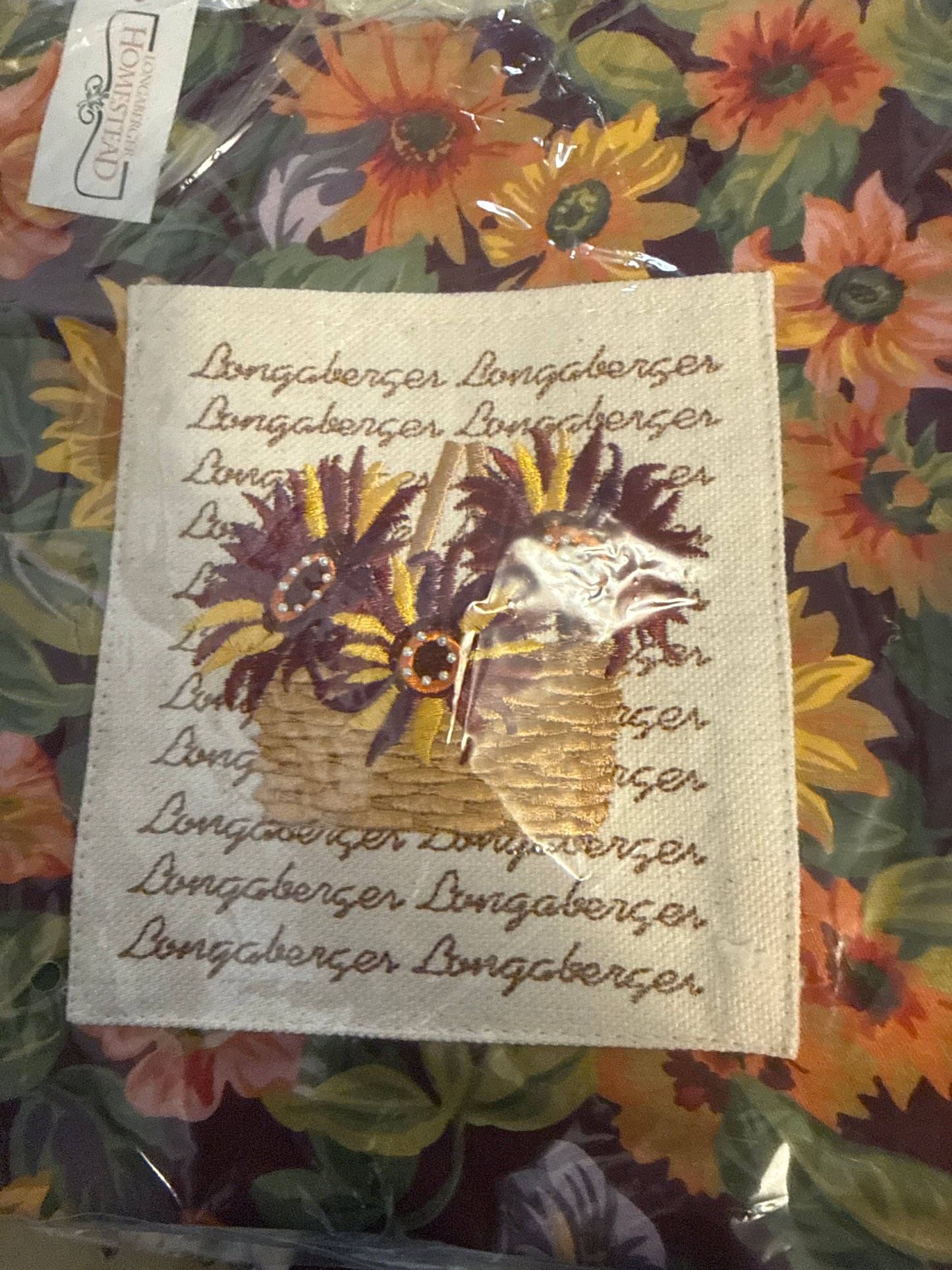 Longaberger Homestead gift tote