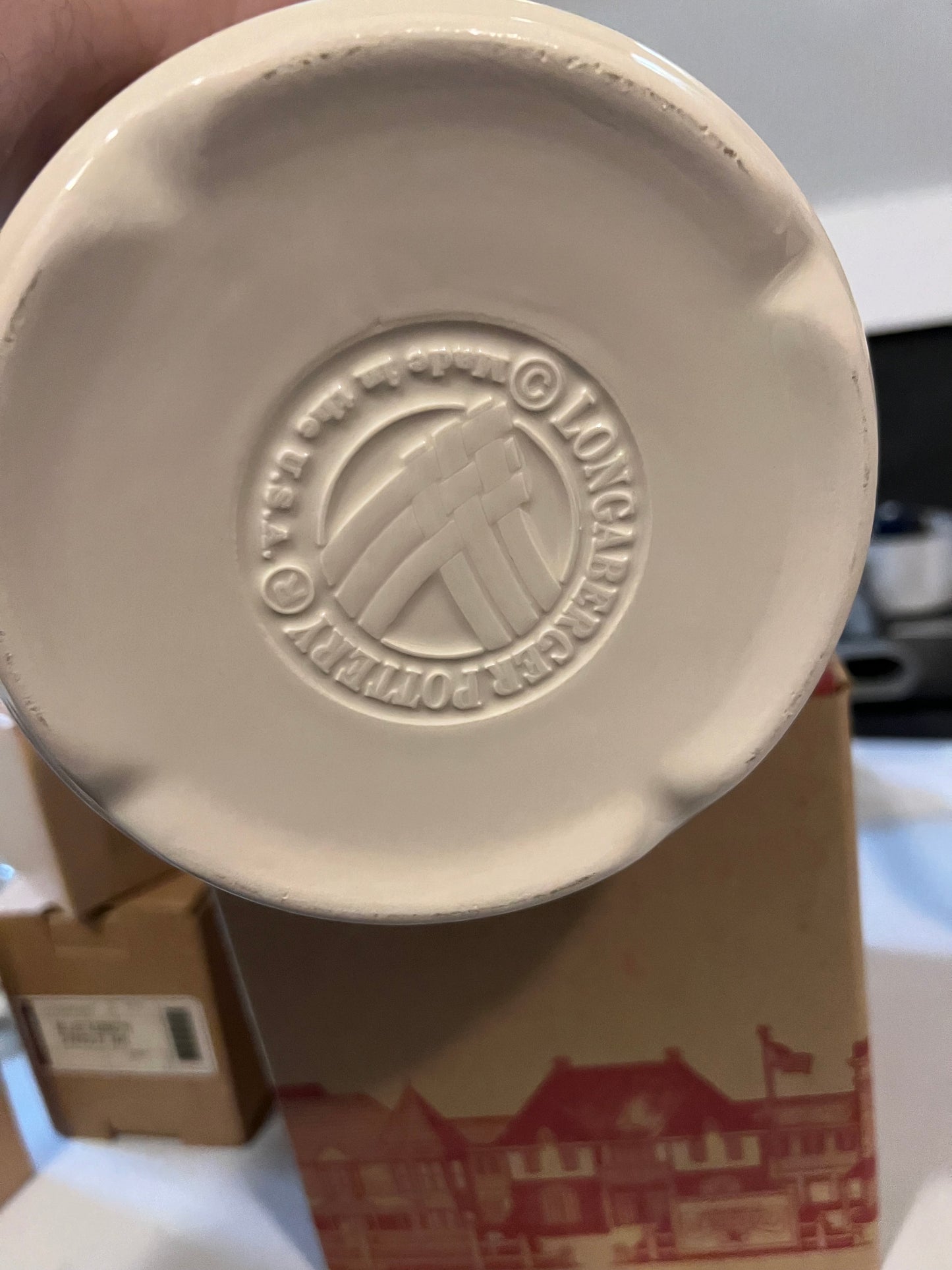 Longaberger homestead 2 quart crock