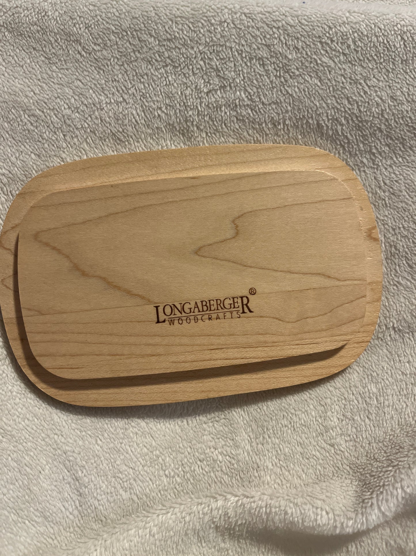 Longaberger 6”x4” ovular lid