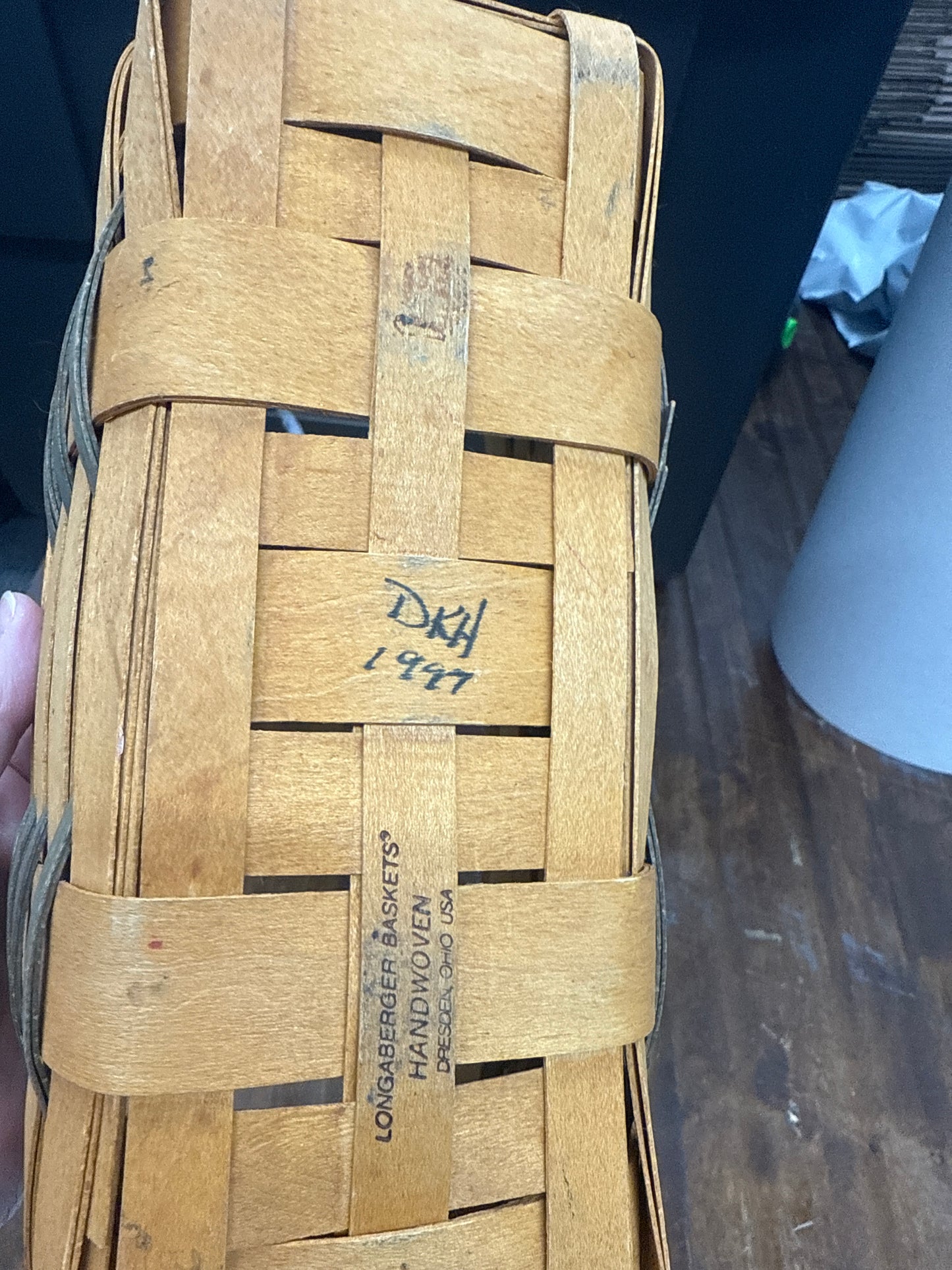 Longaberger small key basket
